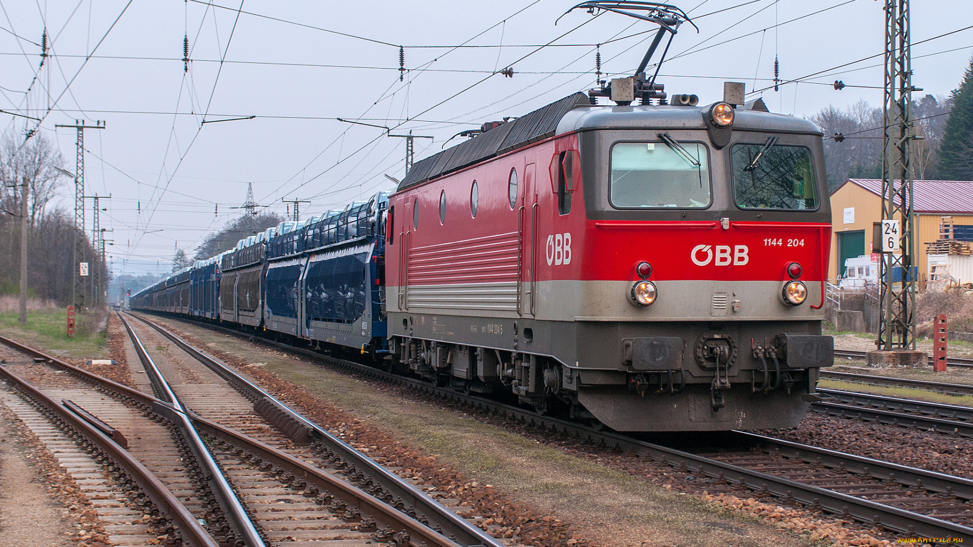 техника, электровозы, рельсы, локомотив, состав