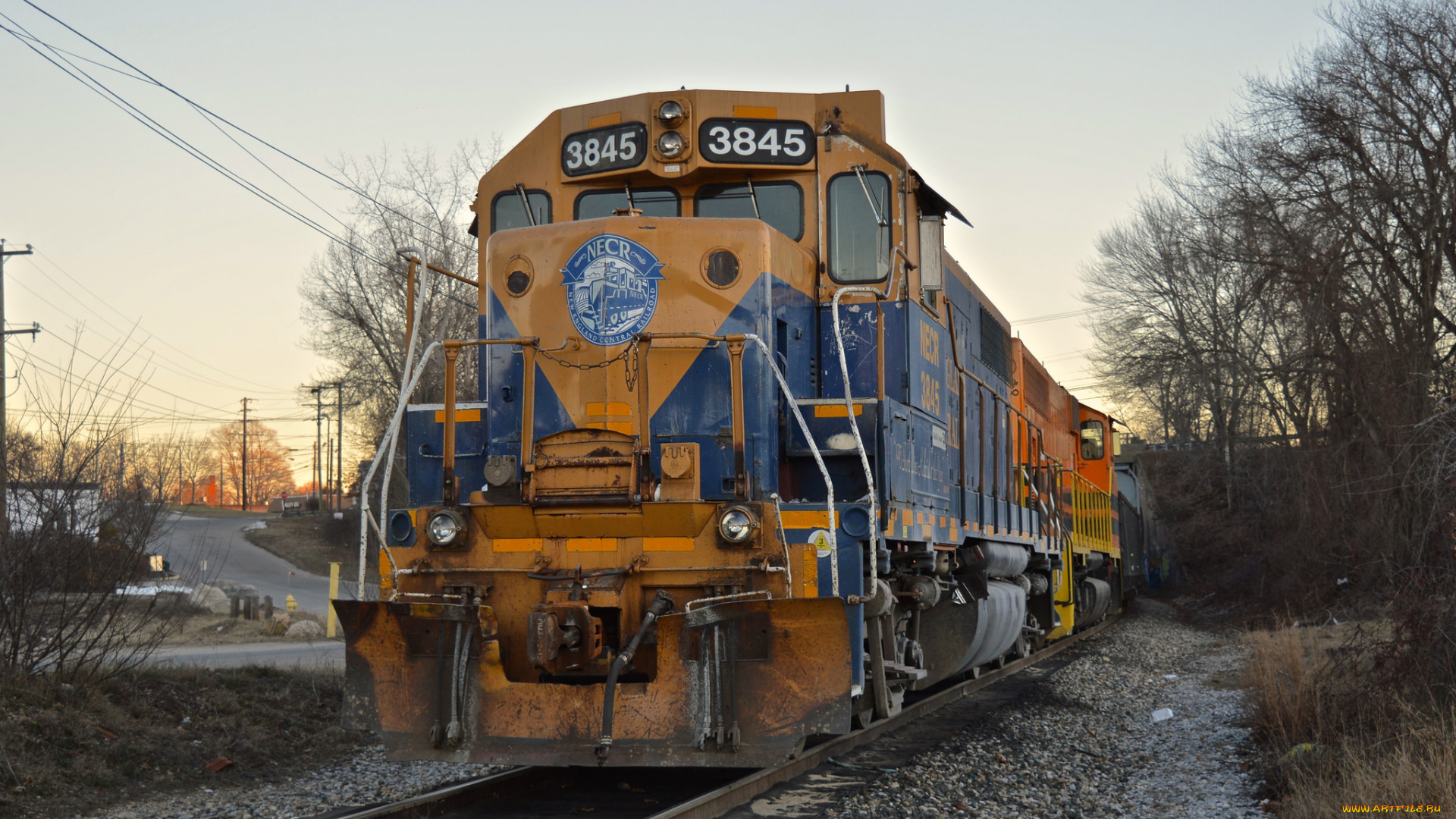 техника, поезда, рельсы, локомотив, состав