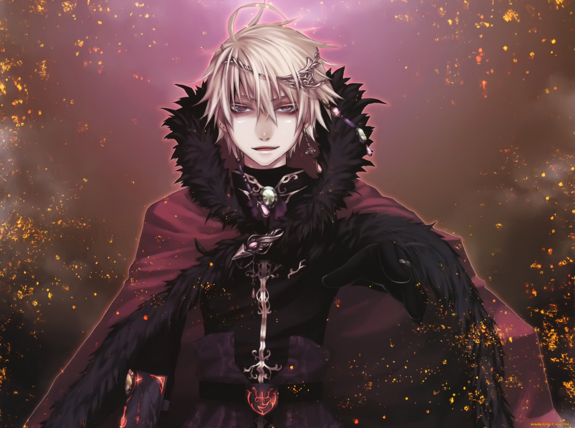 аниме, kaku-san-sei, million, arthur, парень