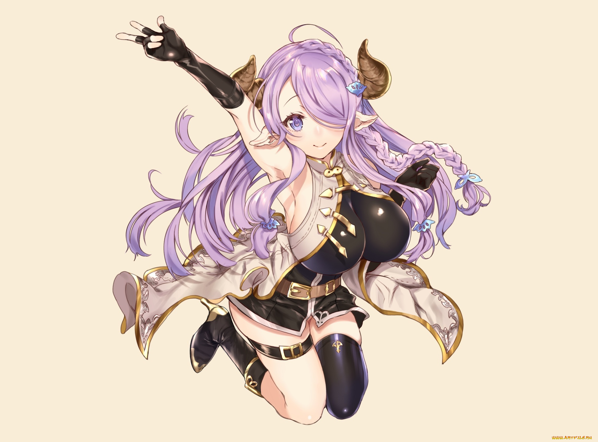 аниме, животные, , существа, девушка