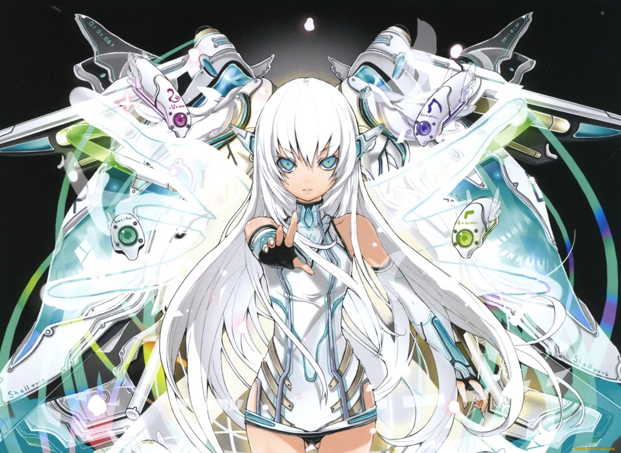 аниме, kaku-san-sei, million, arthur, девушка