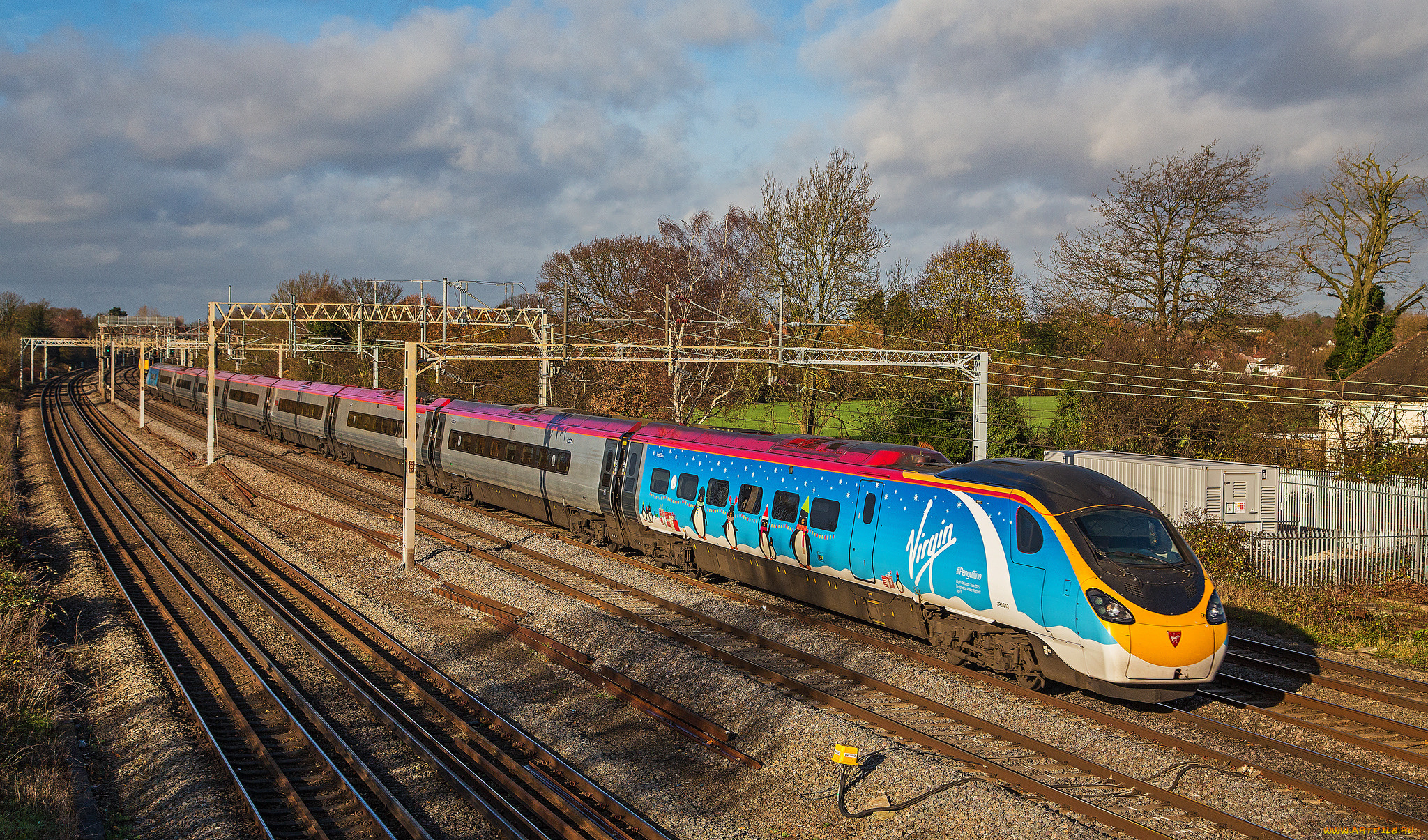 техника, поезда, рельсы, локомотив, состав