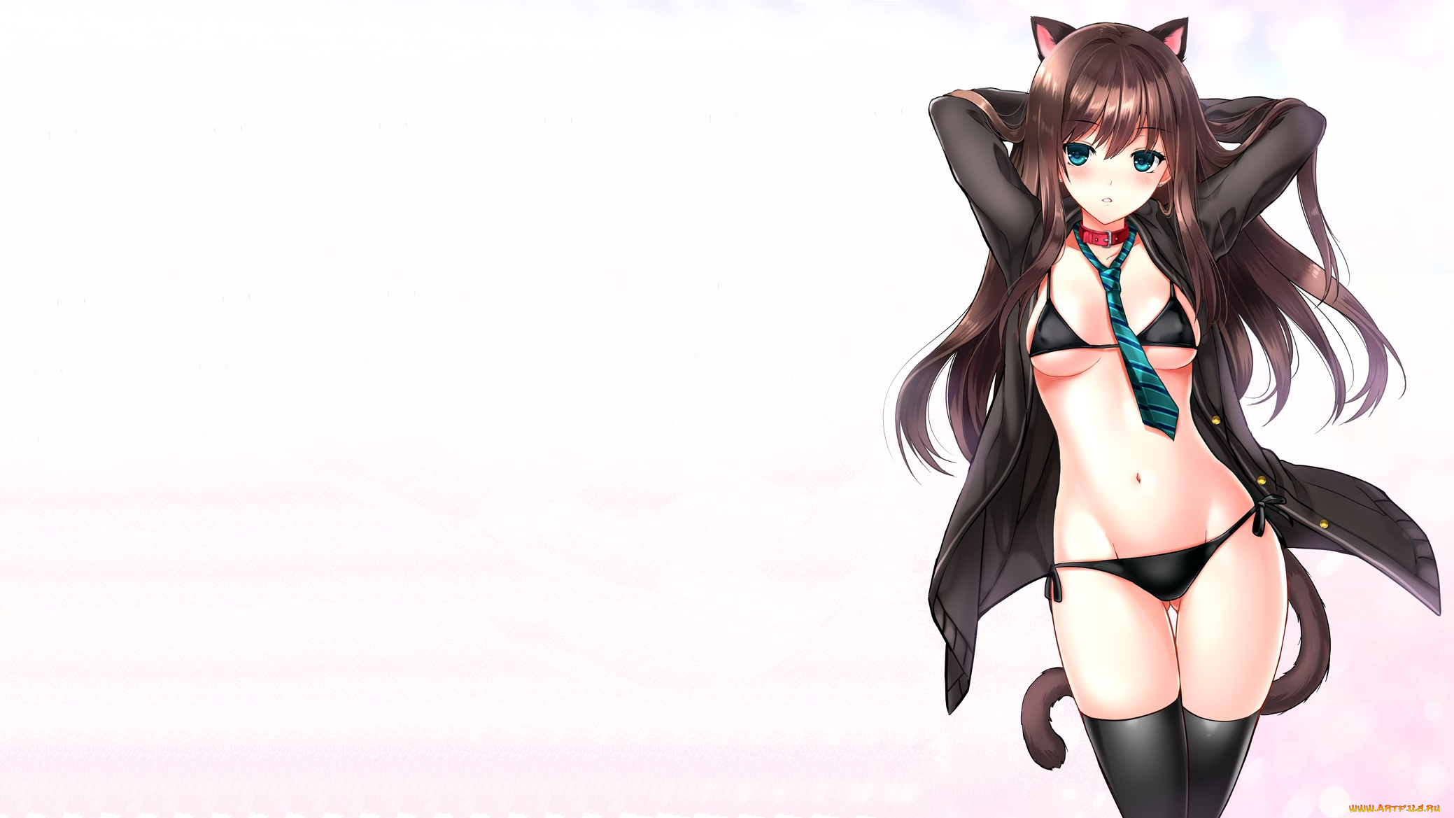 аниме, idolm@ster, кошечка