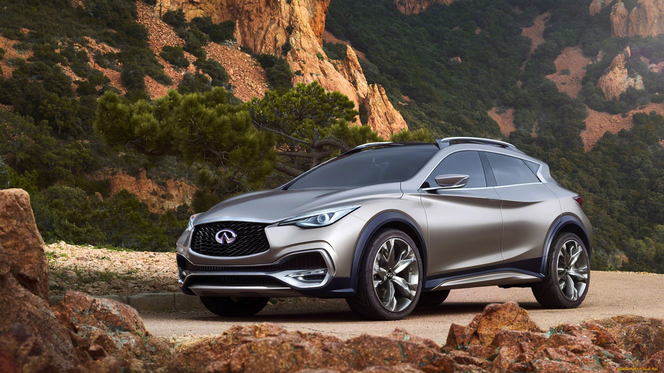 infiniti, qx30, concept, 2015, автомобили, infiniti, crossover, 2015, concept, qx30