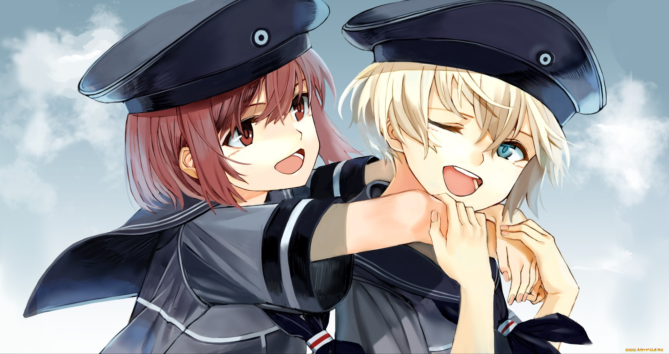 аниме, kantai, collection, девушки