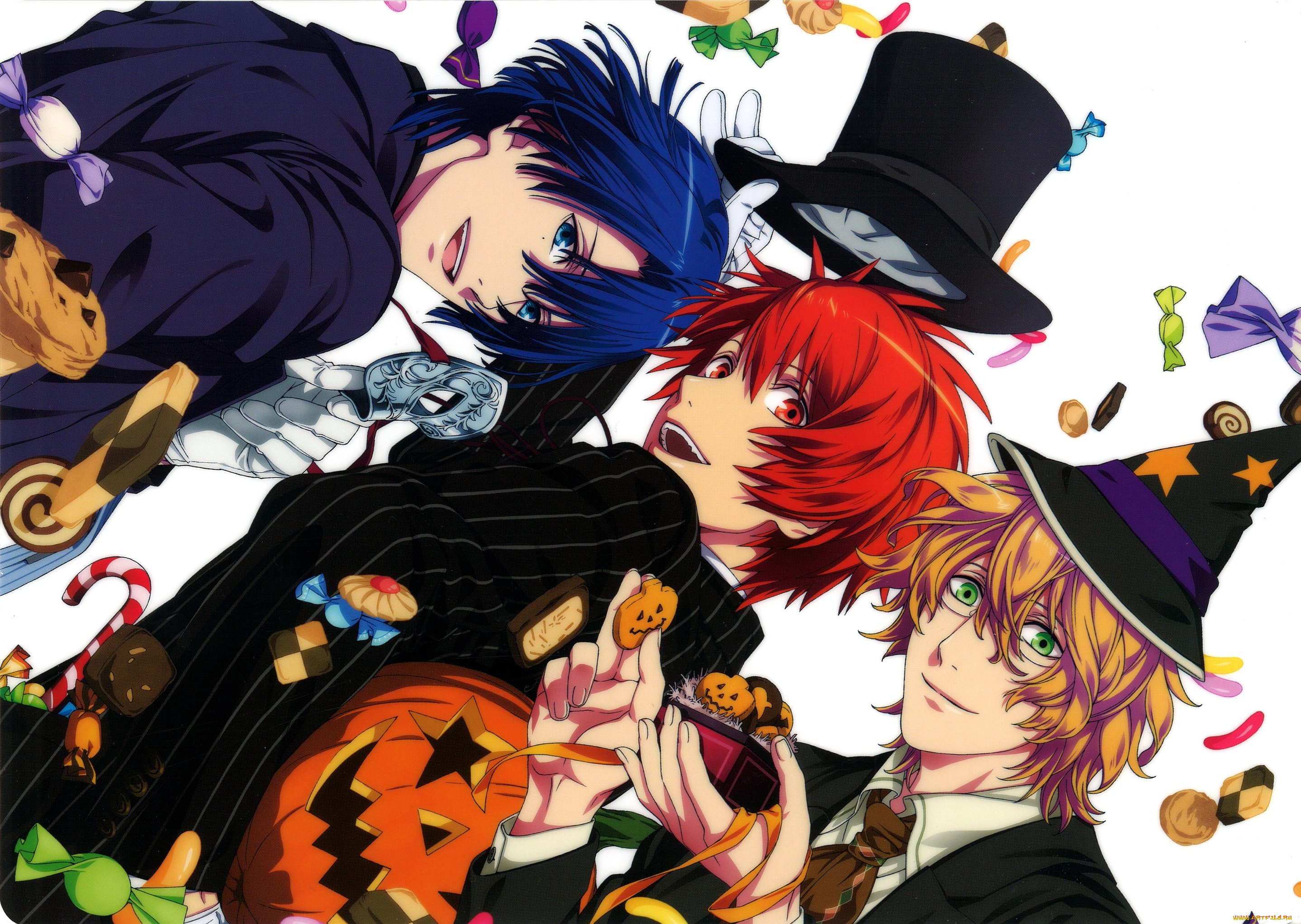 аниме, uta, no, prince-sama, парни