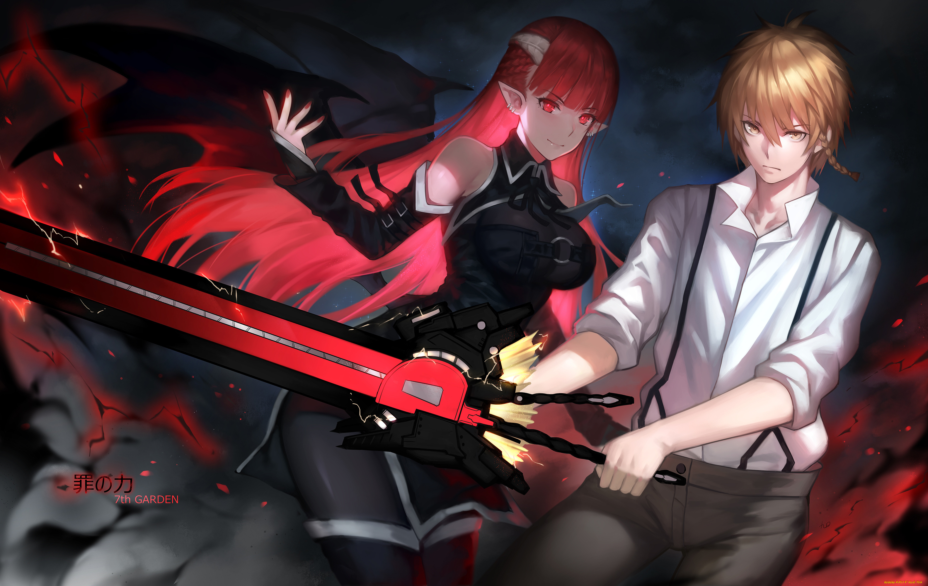 аниме, оружие, , техника, , технологии, 7th, garden