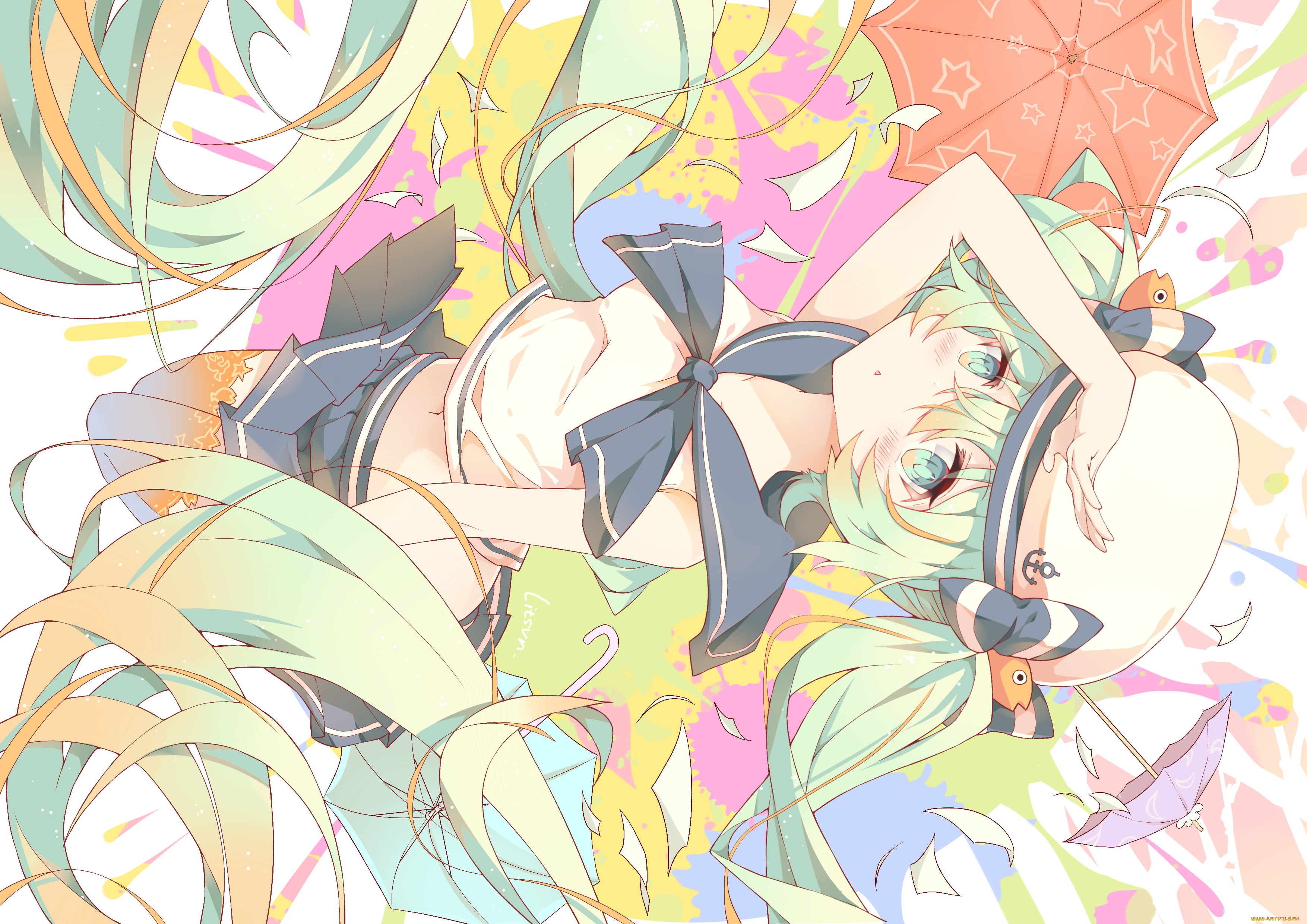 аниме, vocaloid, девочки