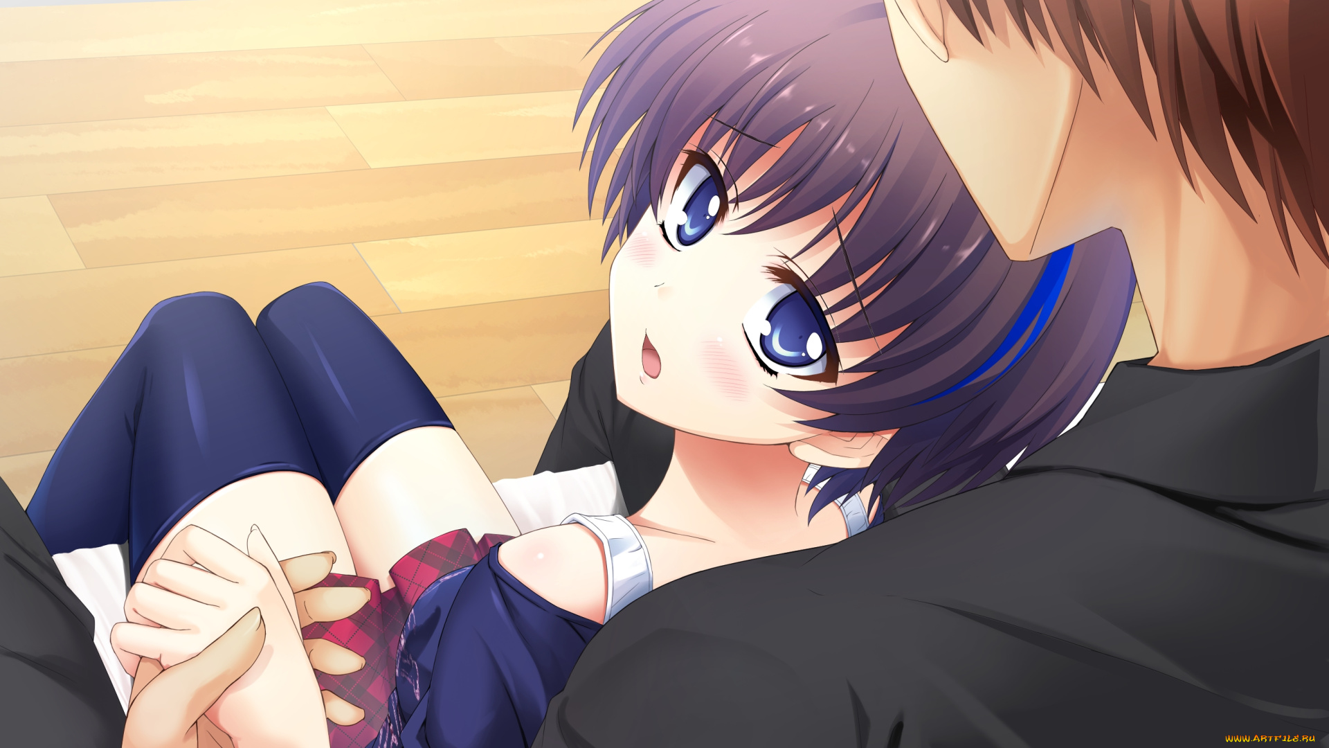 аниме, atled, everlasting, song, фон, девушка, взгляд