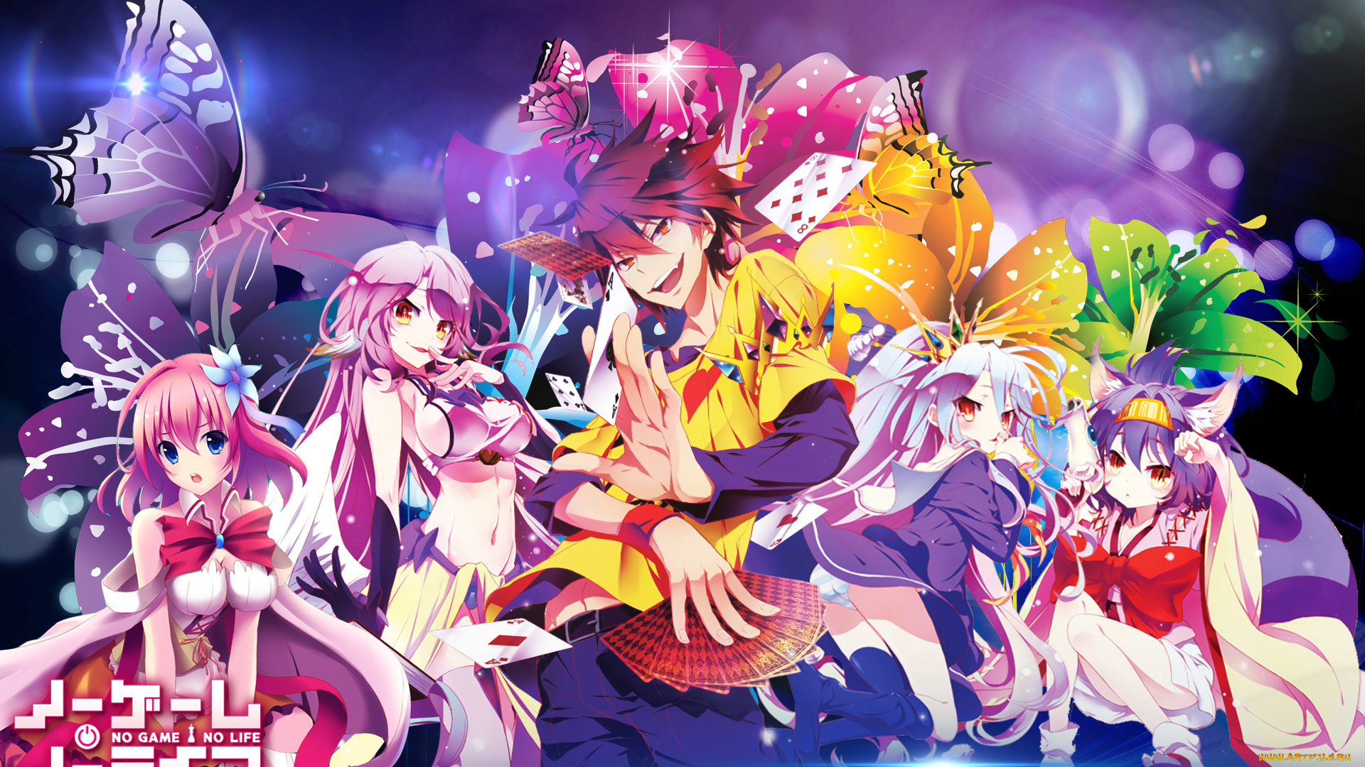 аниме, no, game, no, life, нет, игры, жизни