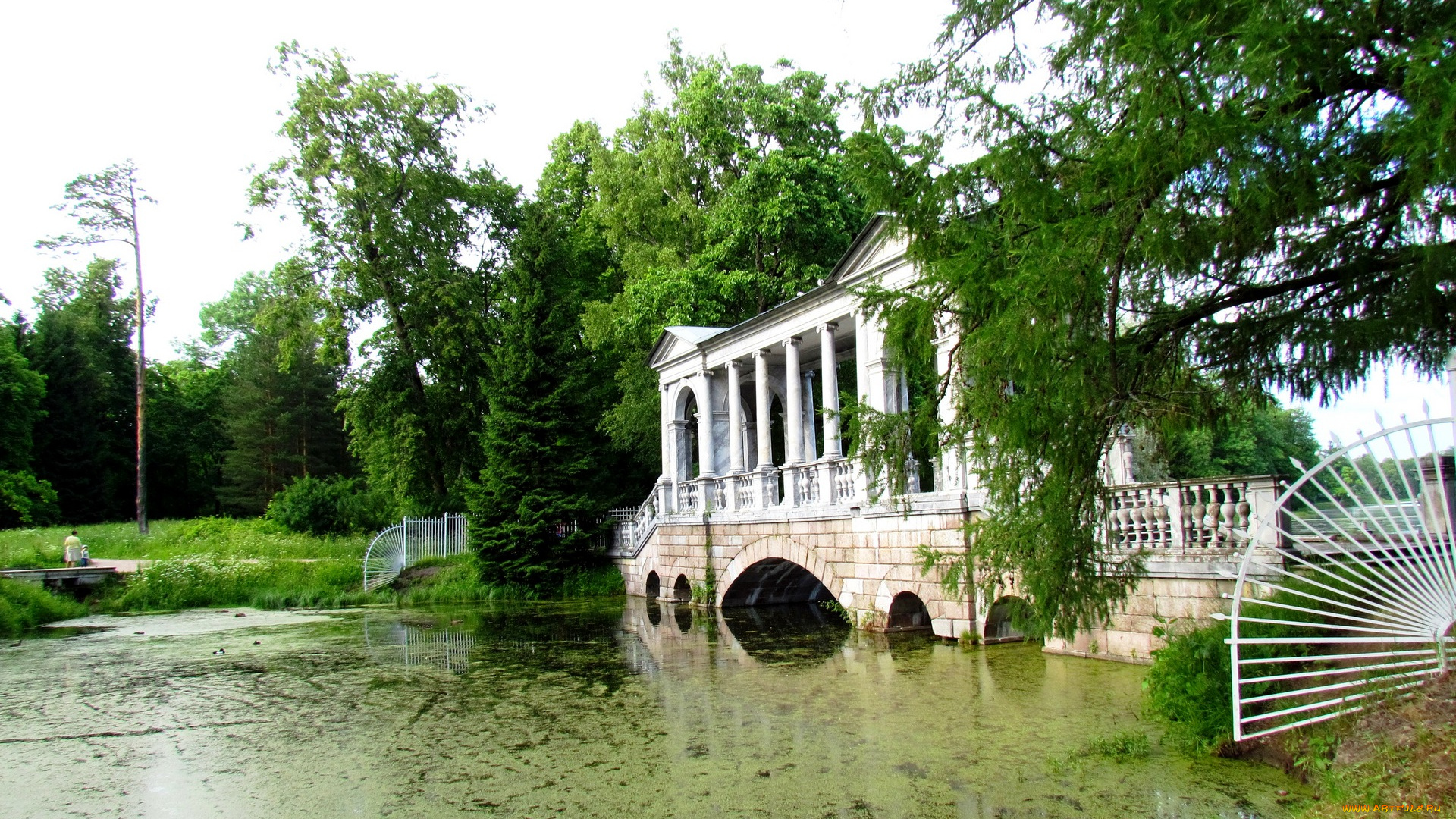 города, -, исторические, , архитектурные, памятники, здание, пруд