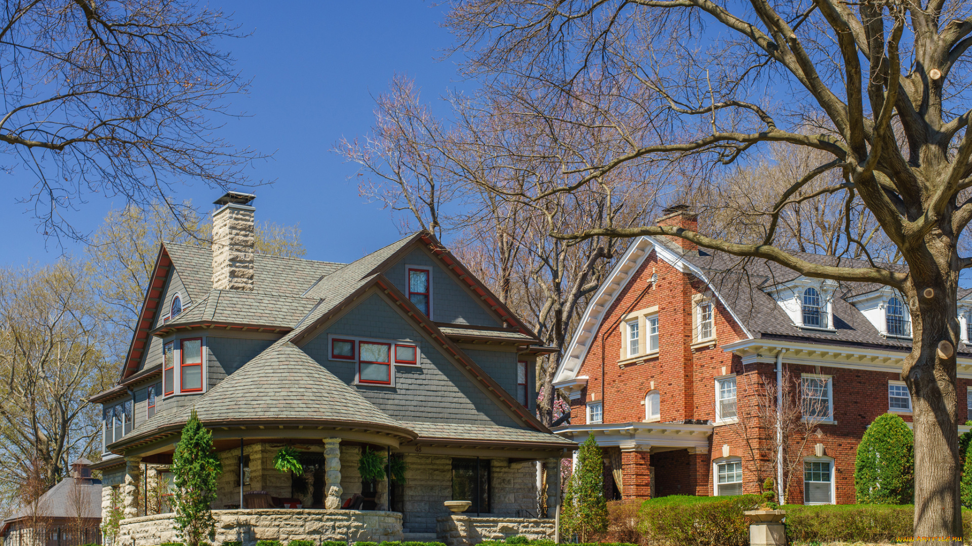 города, -, здания, , дома, дом, загородный