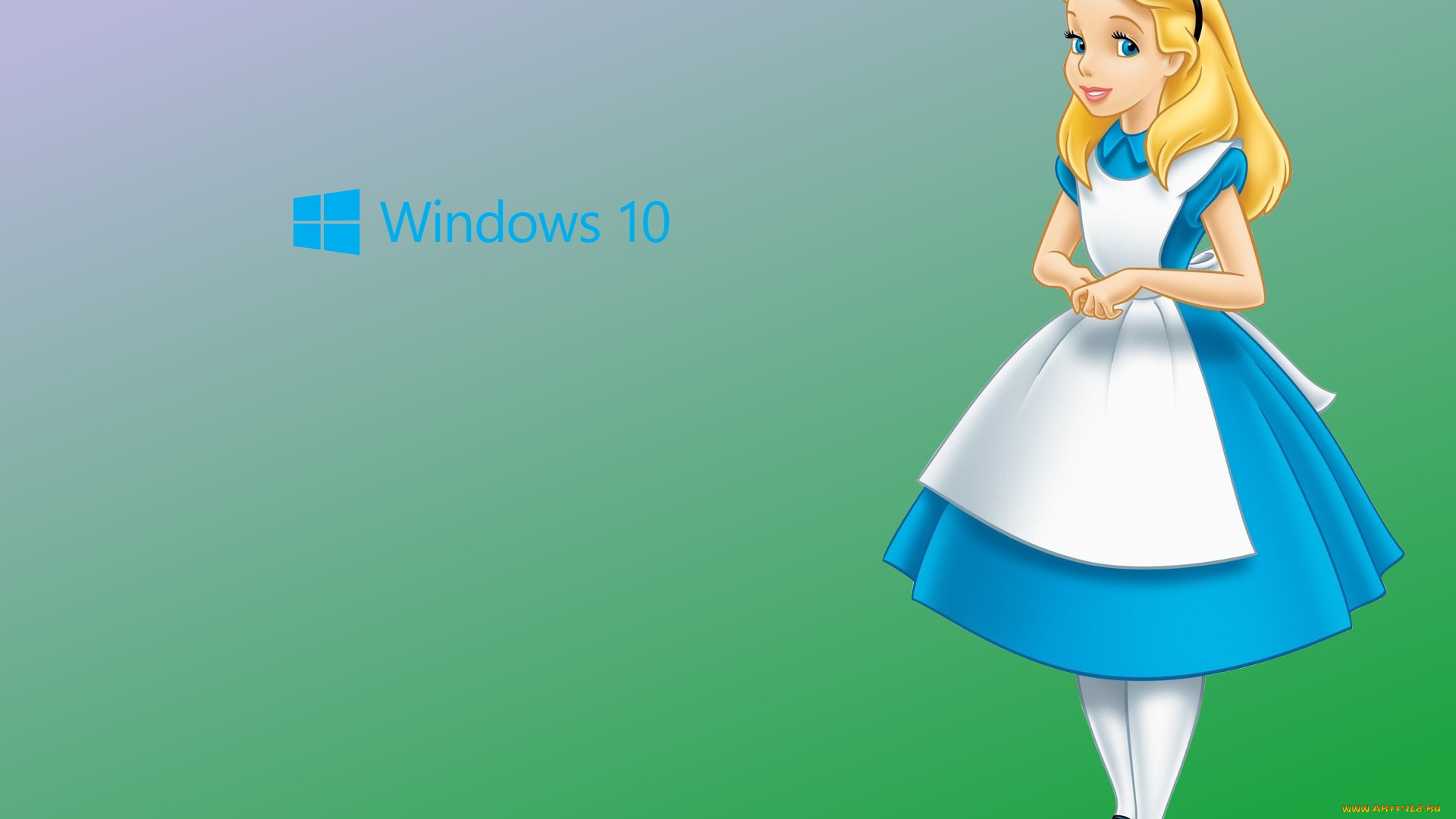 компьютеры, windows, , 10, логотип, фон