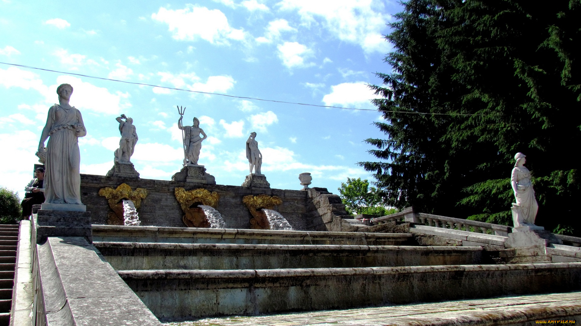 петродворец, города, -, памятники, , скульптуры, , арт-объекты, скульптуры