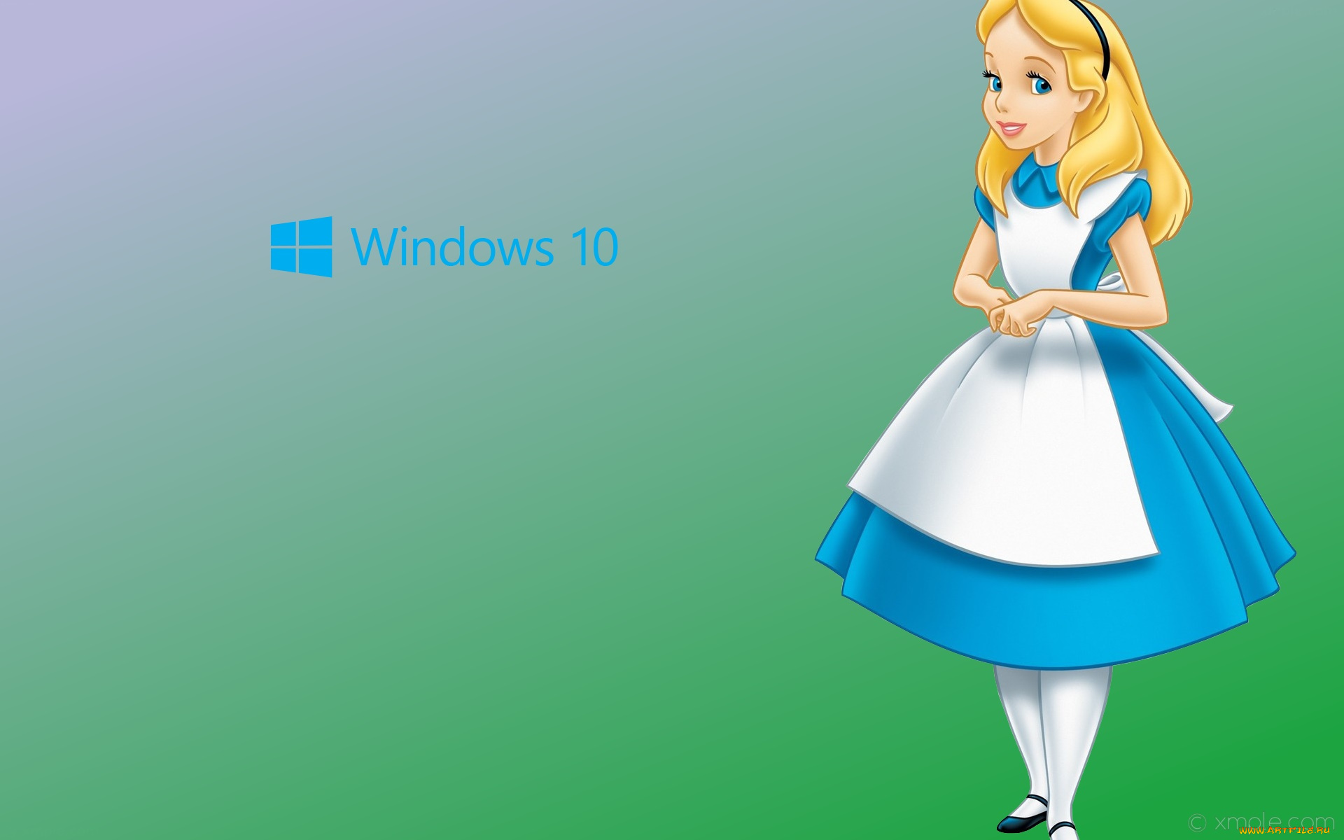 компьютеры, windows, , 10, логотип, фон