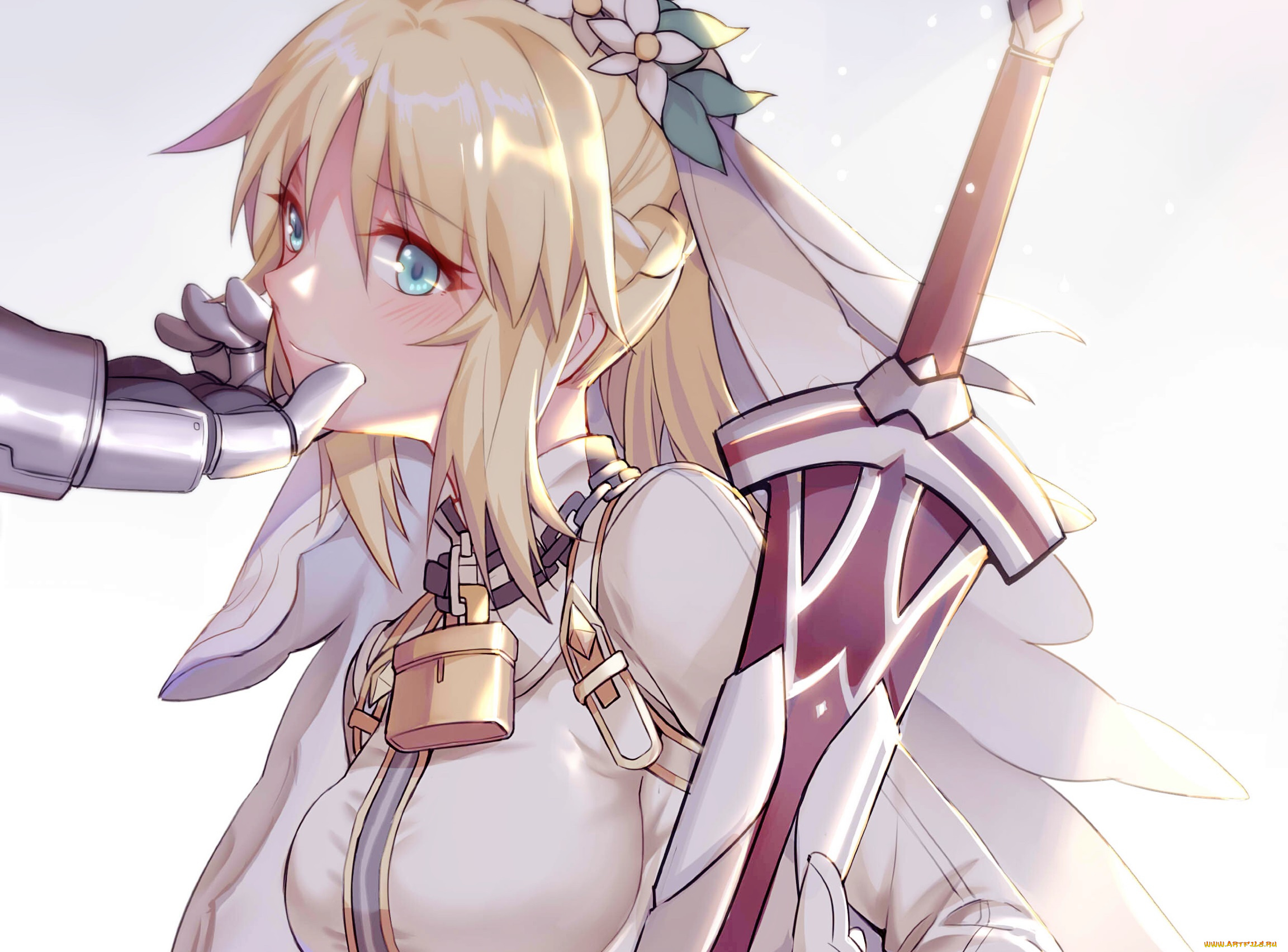 аниме, fate, stay, night, saber