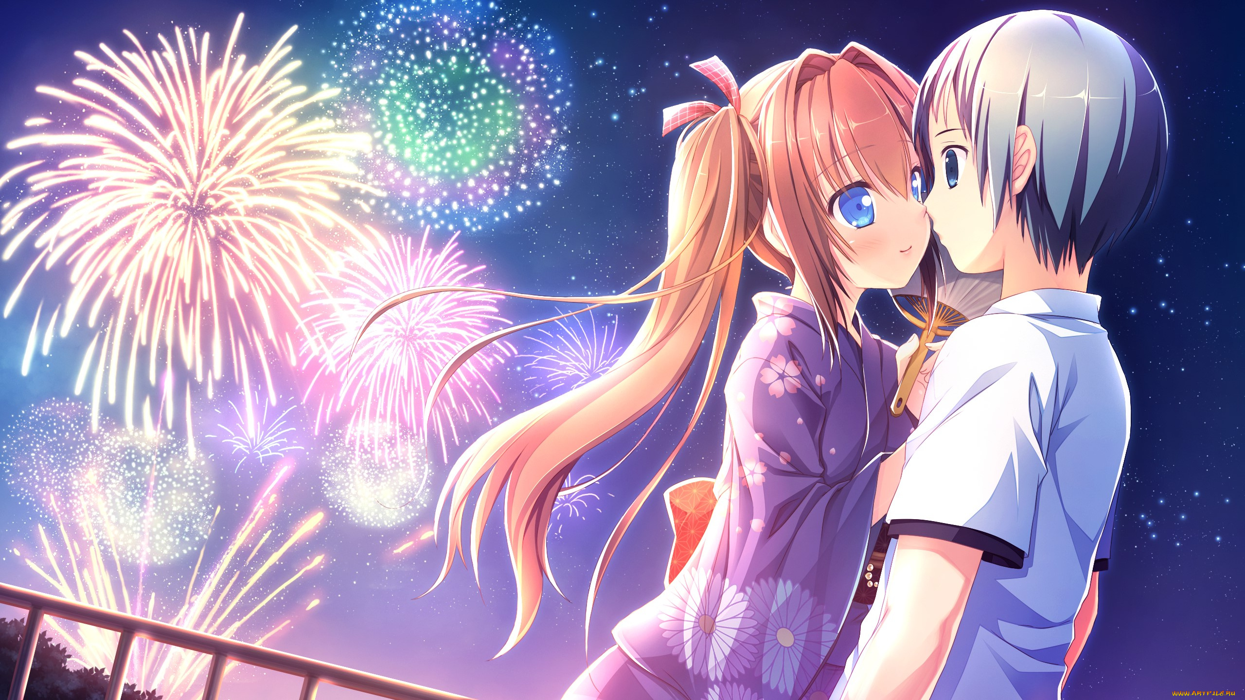 love, rec, аниме, loverec, фон, взгляд, девушка