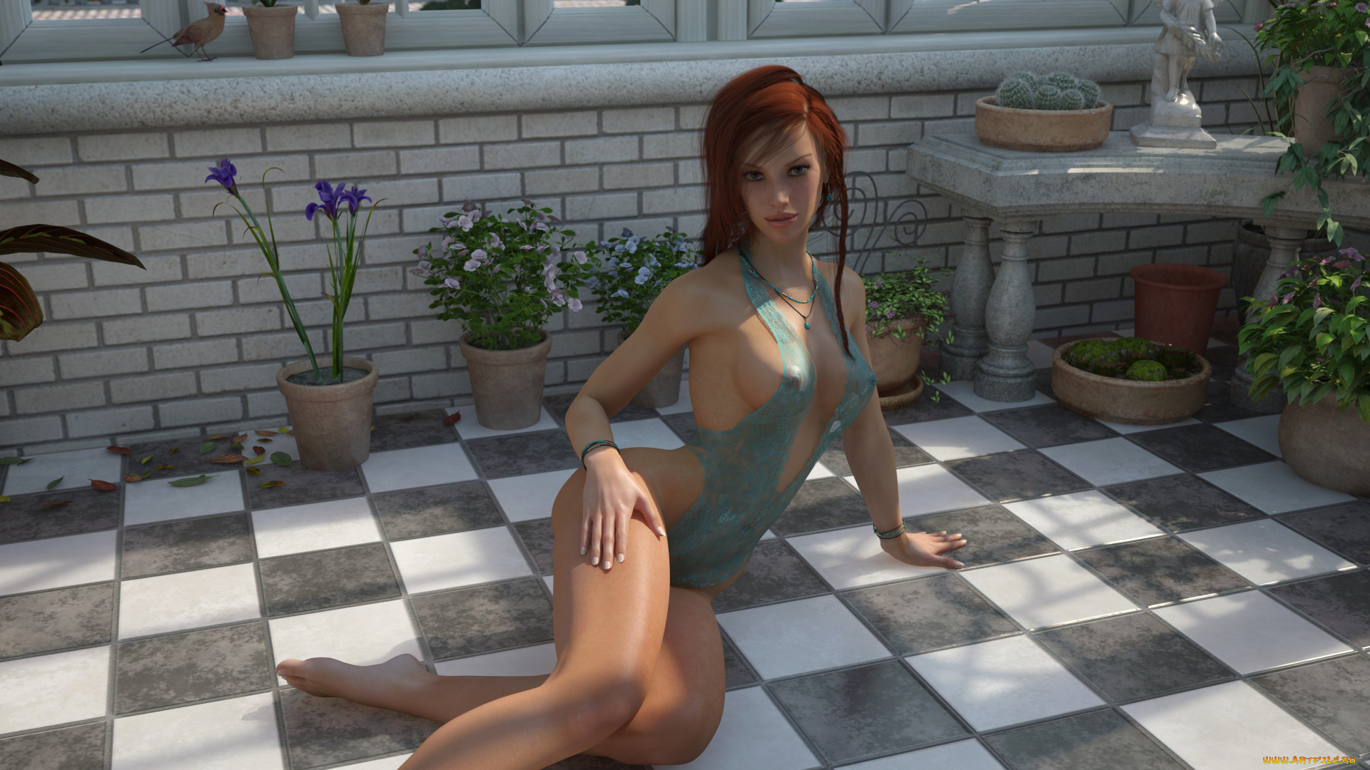 3д, графика, люди, , people, фон, взгляд, девушка