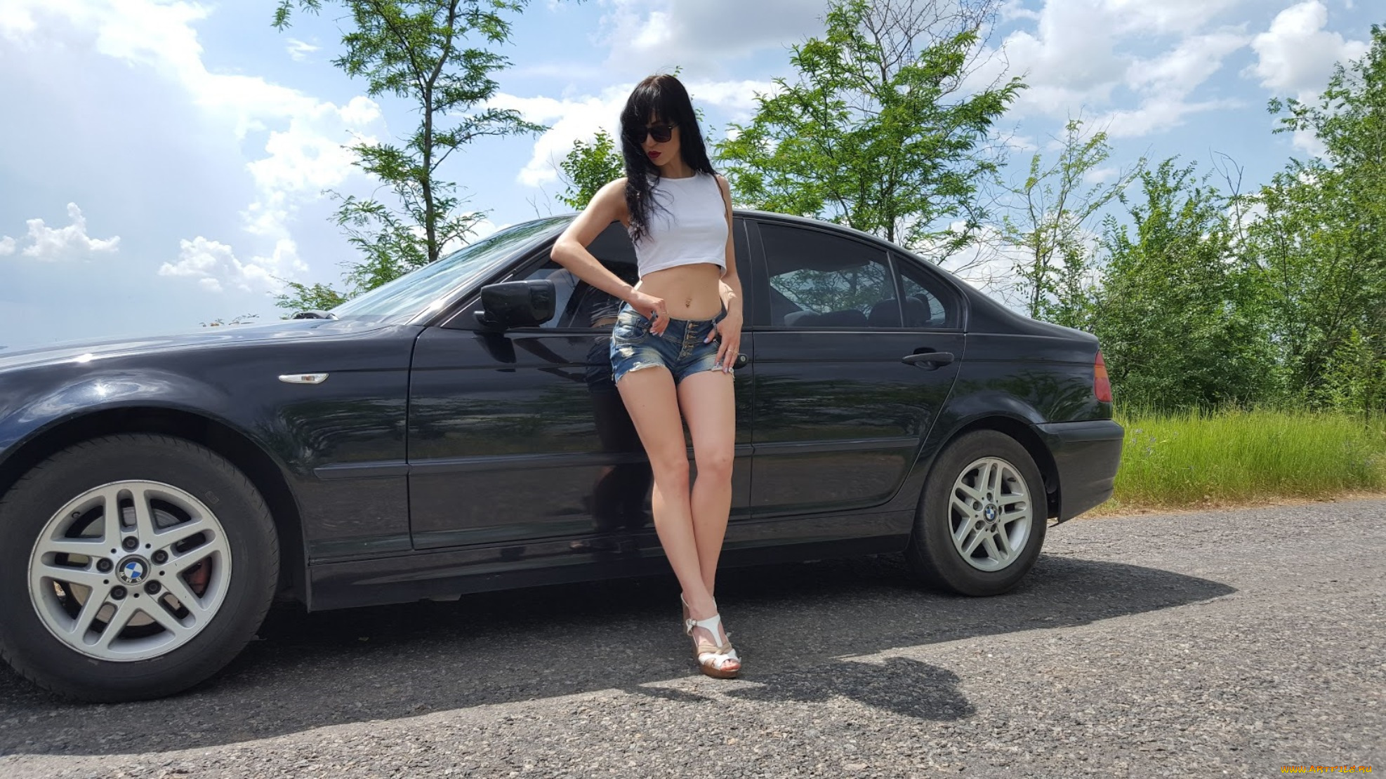 автомобили, -авто, с, девушками, девушки, авто