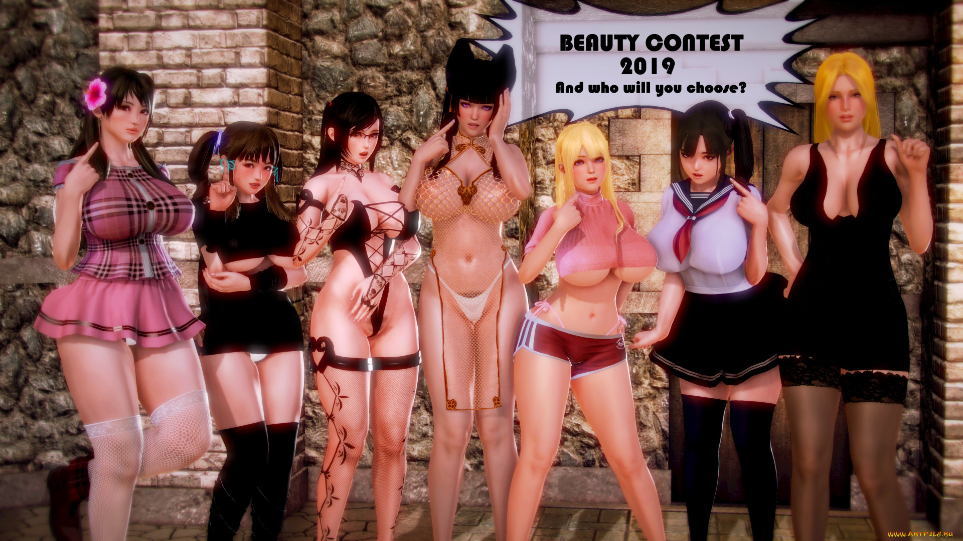 3д, графика, люди, , people, фон, взгляд, девушка