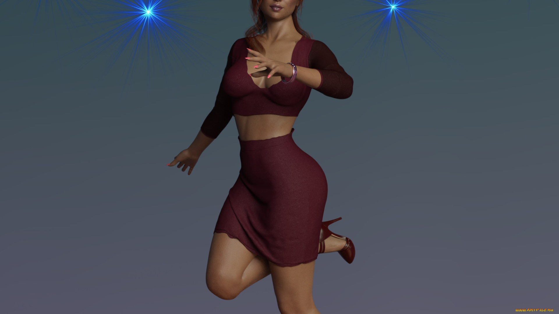 3д, графика, люди, , people, фон, взгляд, девушка