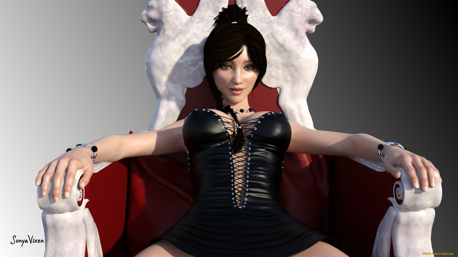 3д, графика, люди, , people, фон, взгляд, девушка