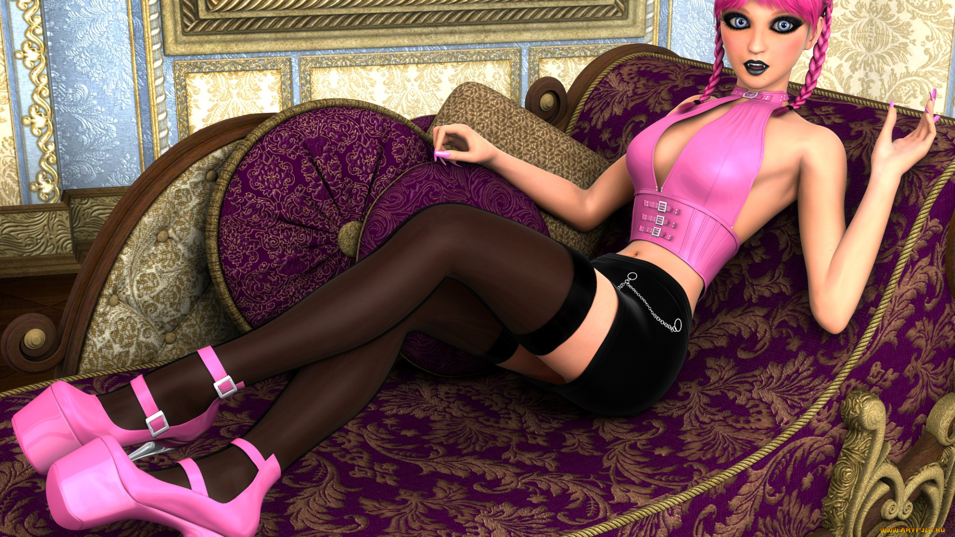 3д, графика, люди, , people, взгляд, девушка, фон