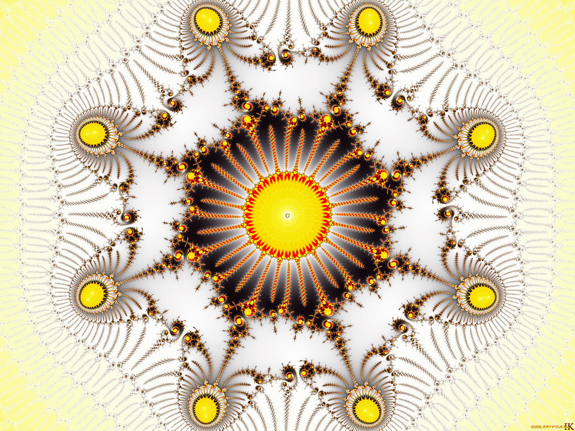 3д, графика, фракталы, , fractal, узор, фон, цвет