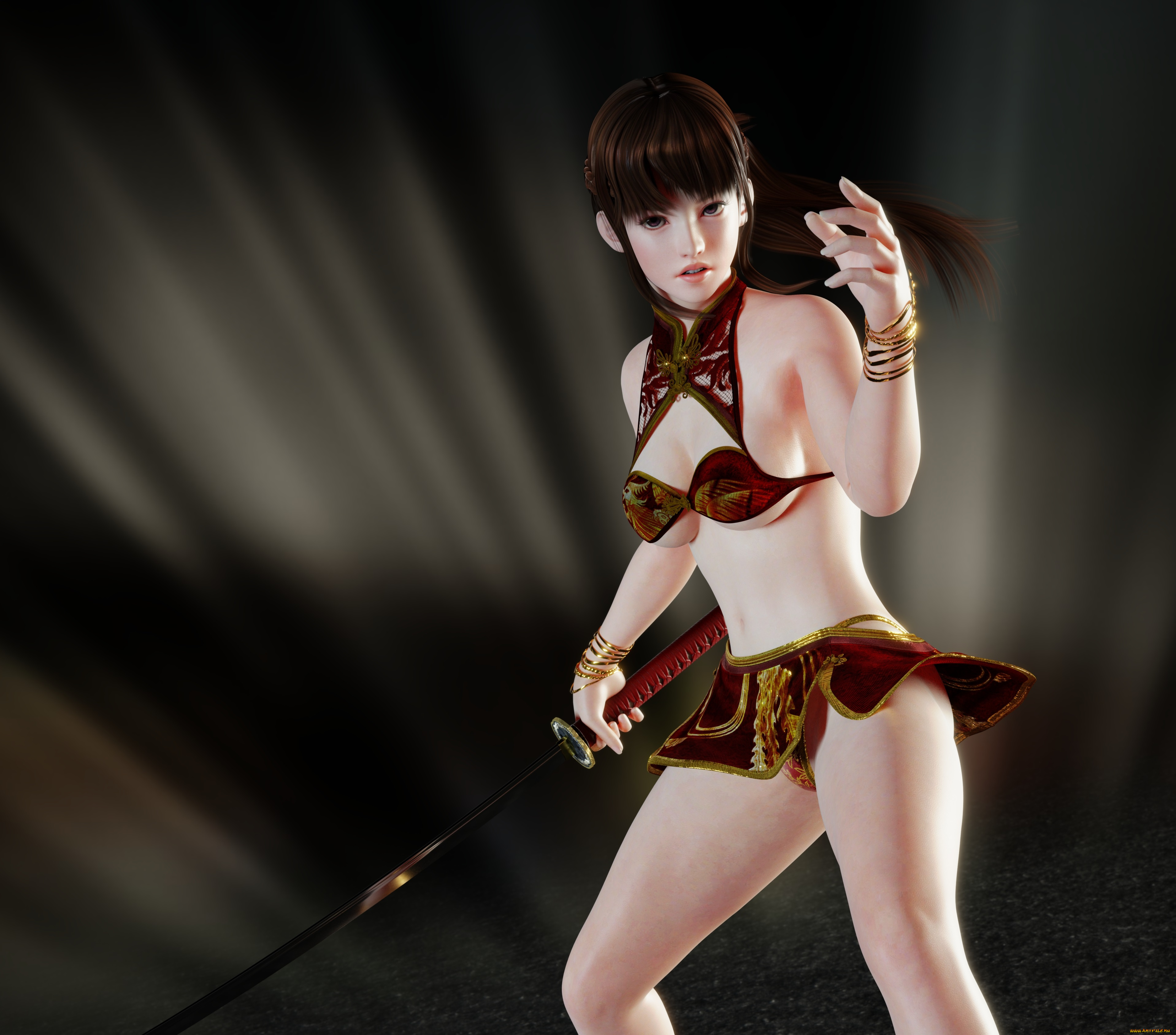 3д, графика, люди, , people, фон, взгляд, девушка