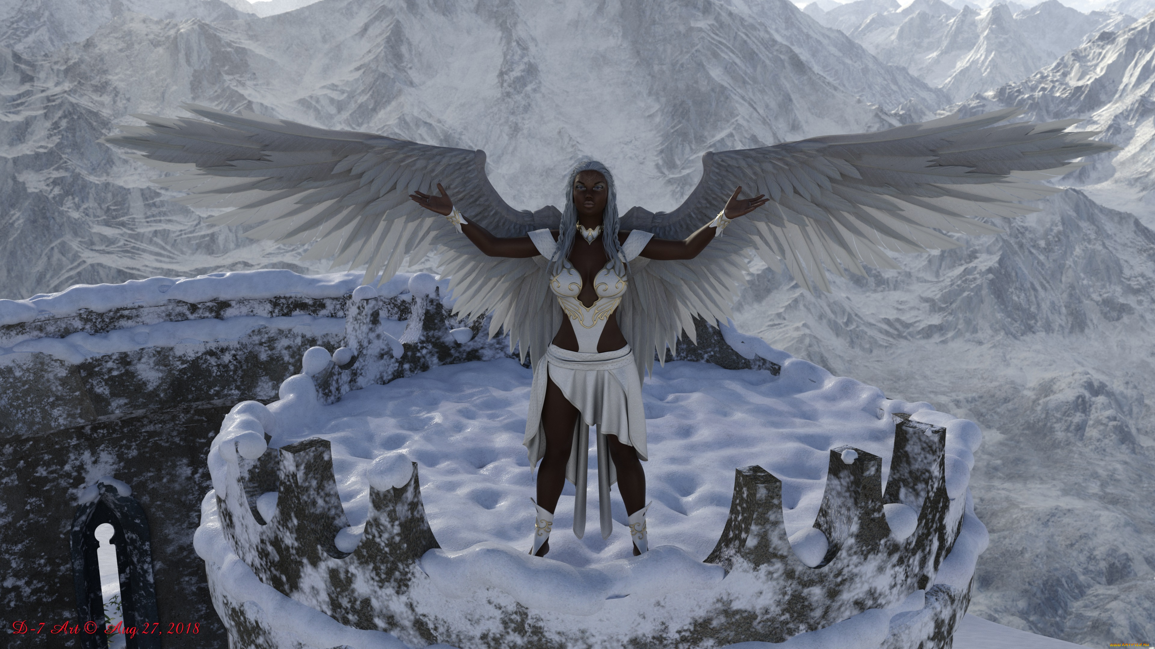 3д, графика, ангел, , angel, ангел, фон, взгляд, девушка