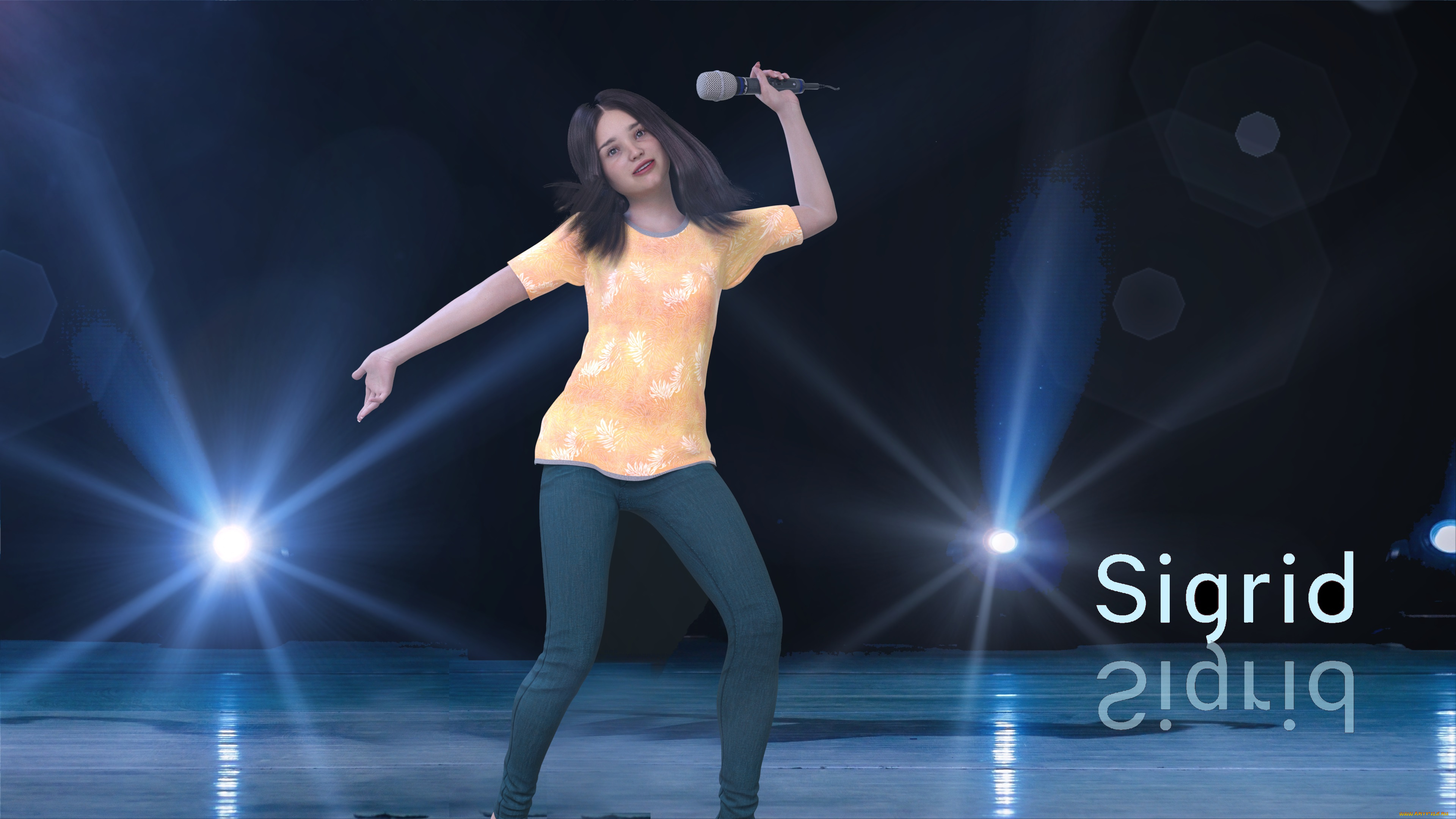 3д, графика, люди, , people, фон, взгляд, девушка