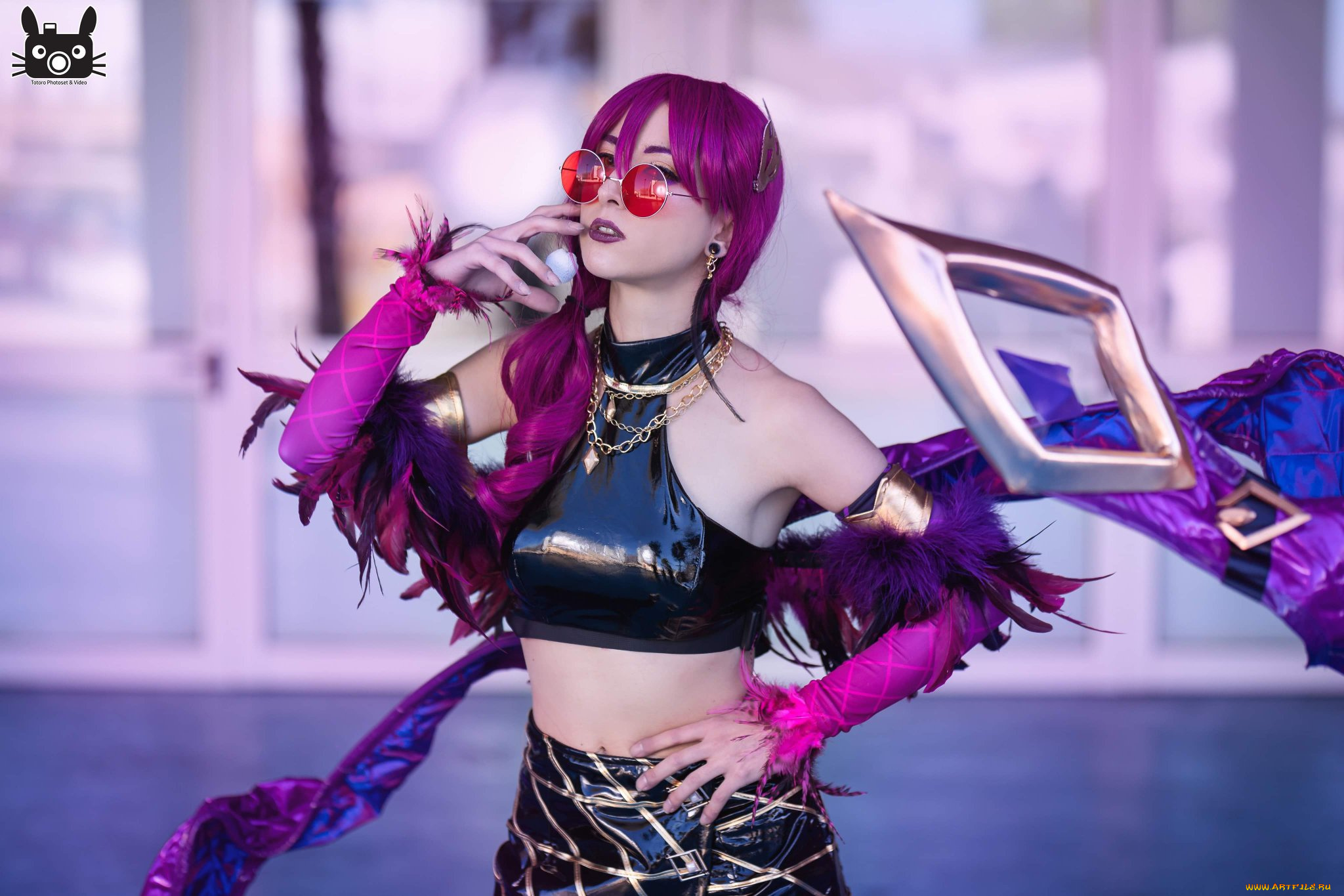 девушки, -, креатив, , косплей, костюм, очки, leiamyrsky