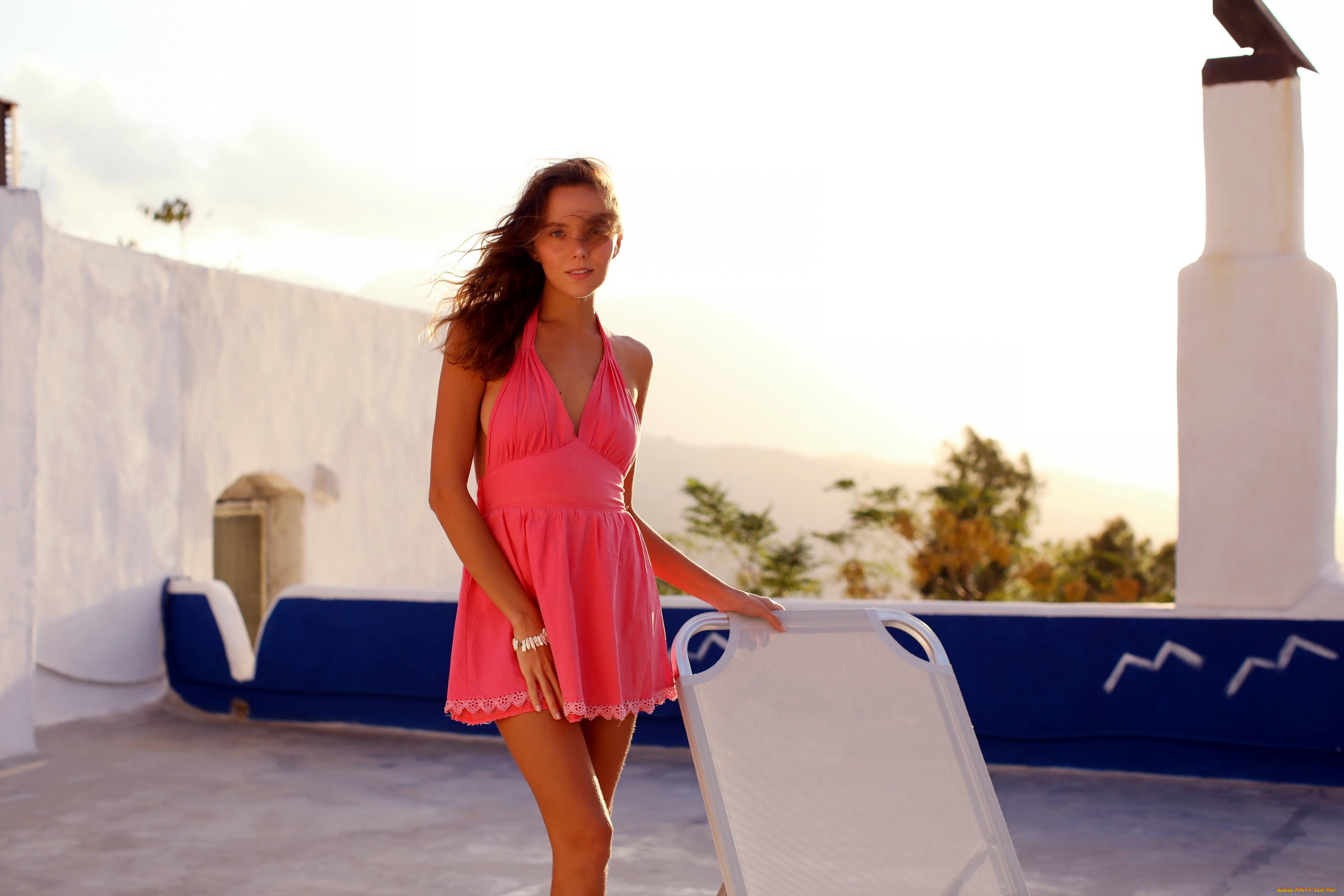 девушки, katya, clover, платье