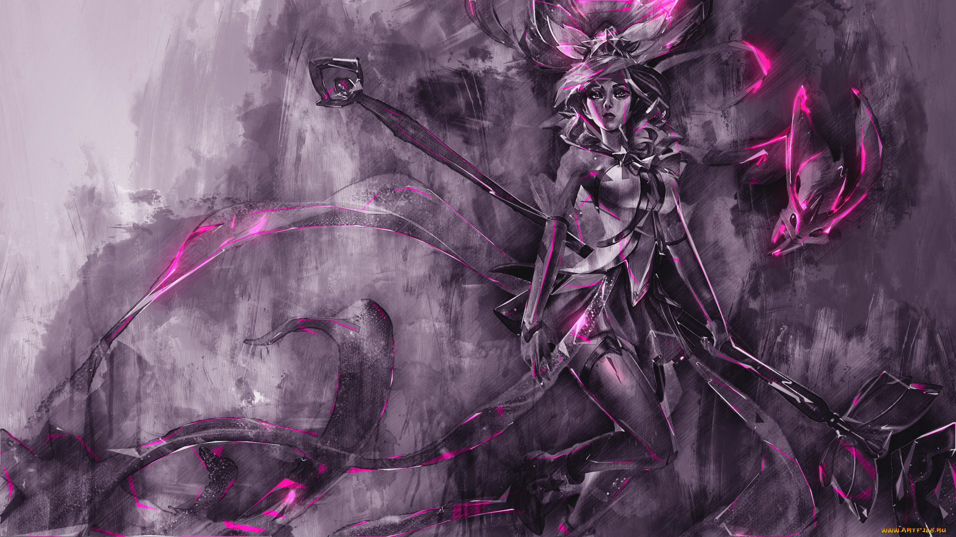 видео, игры, league, of, legends, league, of, legends, janna