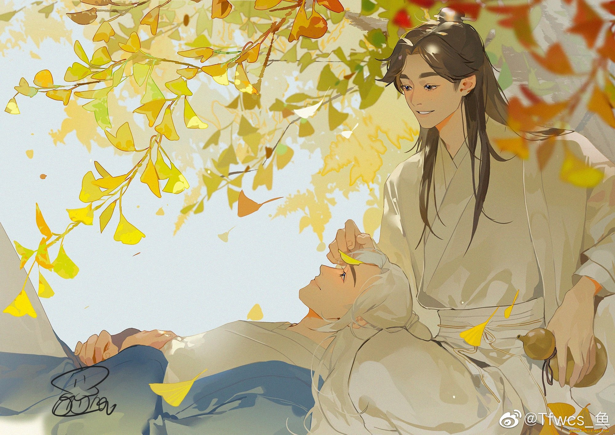 рисованное, кино, , мультфильмы, далекие, странники, парни, дерево