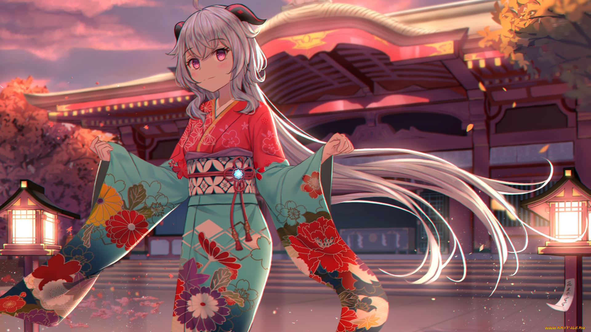 аниме, genshin, impact, genshin, impact