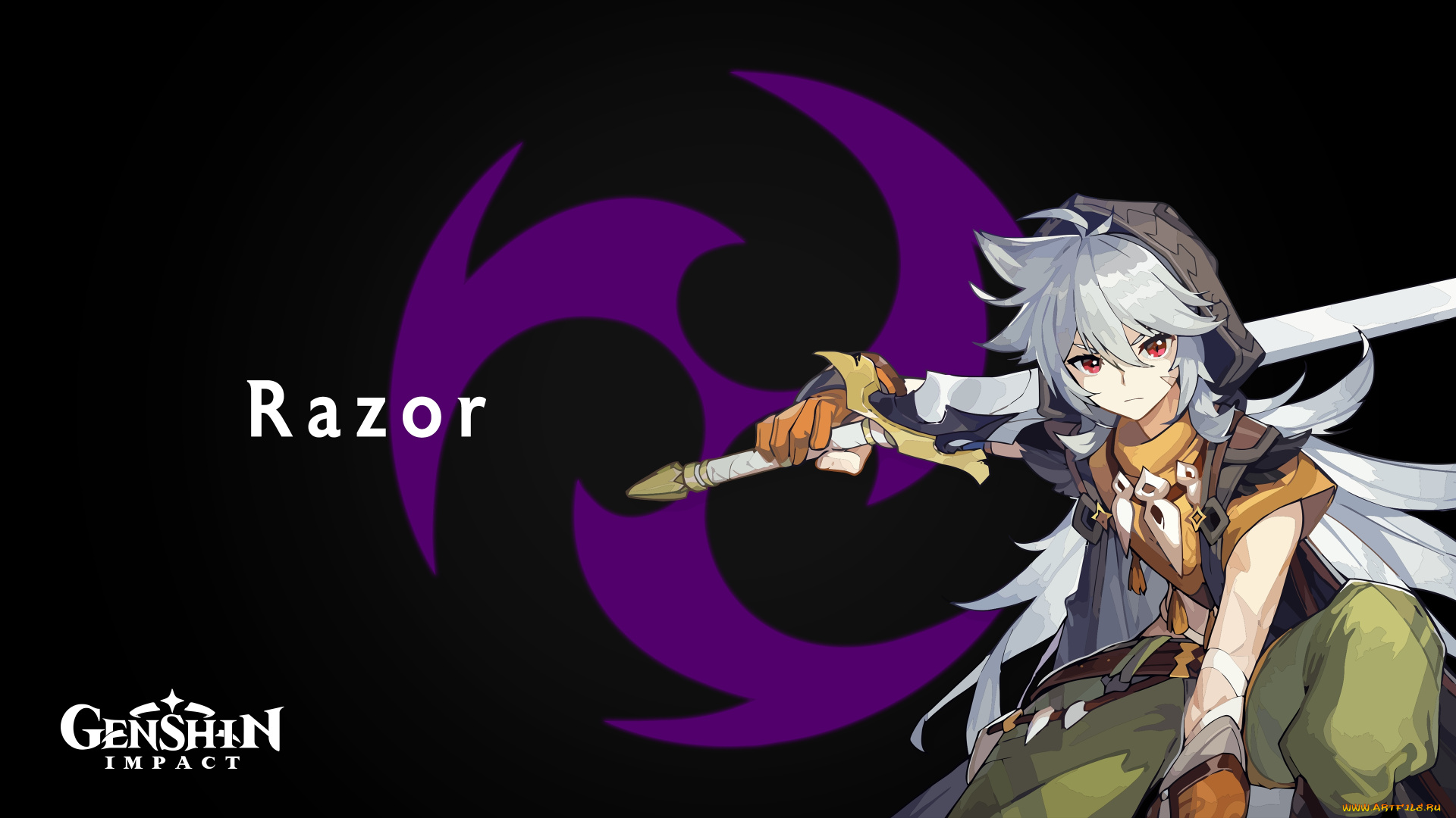 аниме, genshin, impact, genshin, impact