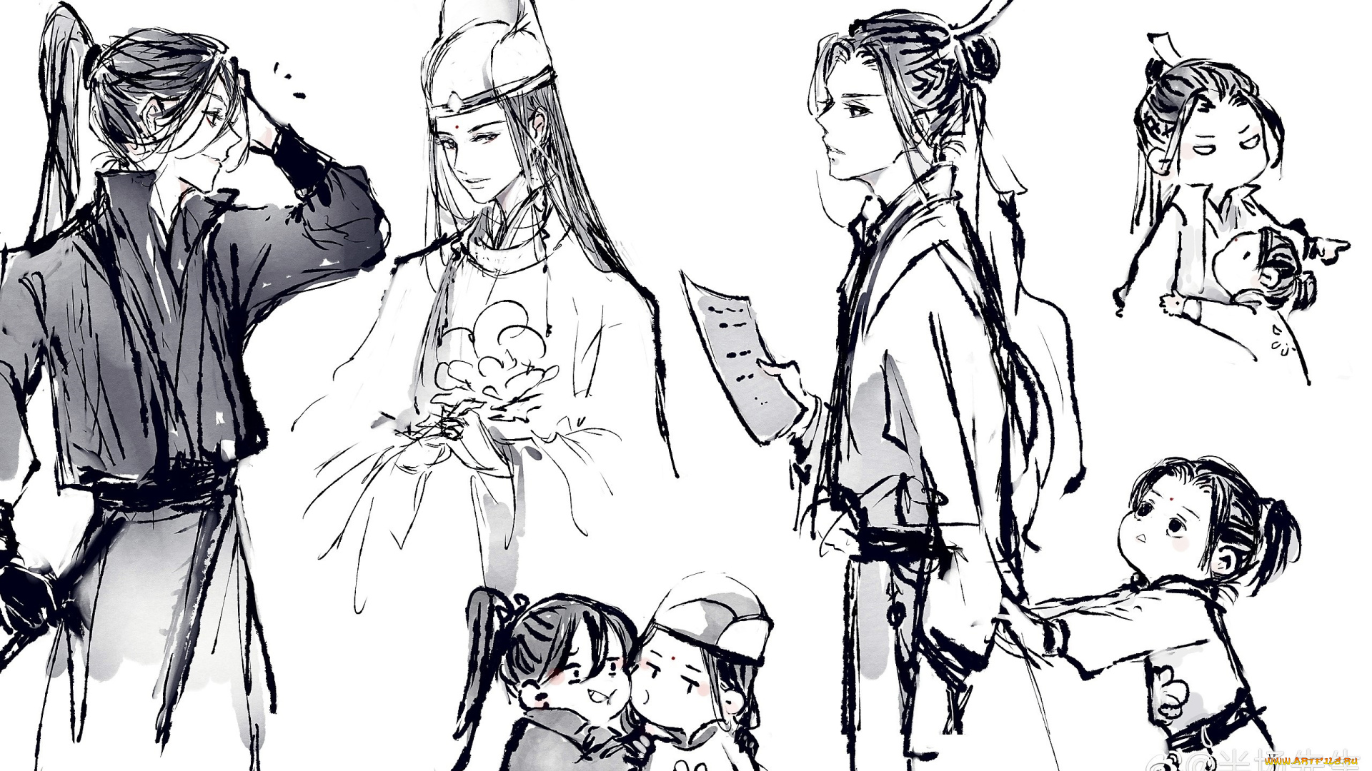 аниме, mo, dao, zu, shi, сюэ, ян, цзинь, гуанъяо, лин, цзян, чен