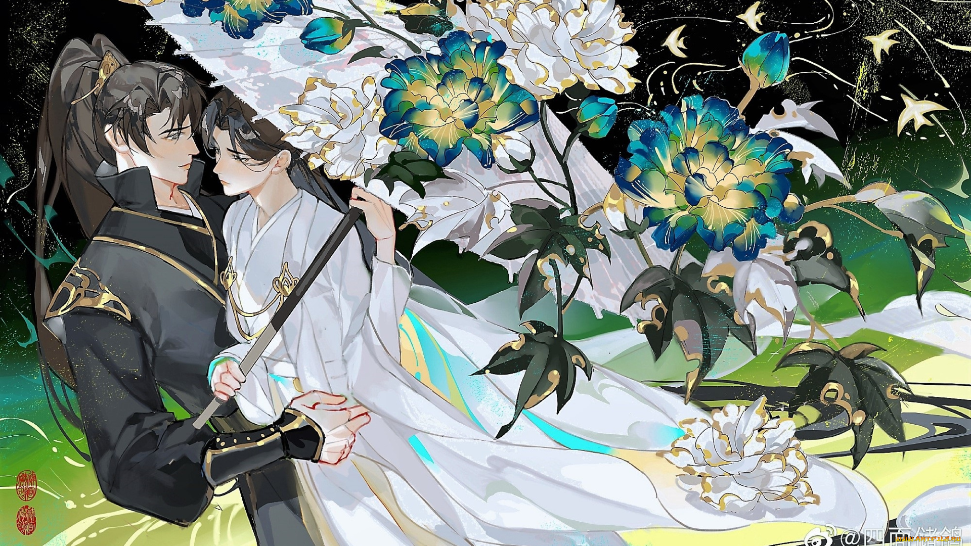 аниме, the, husky, and, his, white, cat, shizun, хаски, и, его, учитель, белый, кот