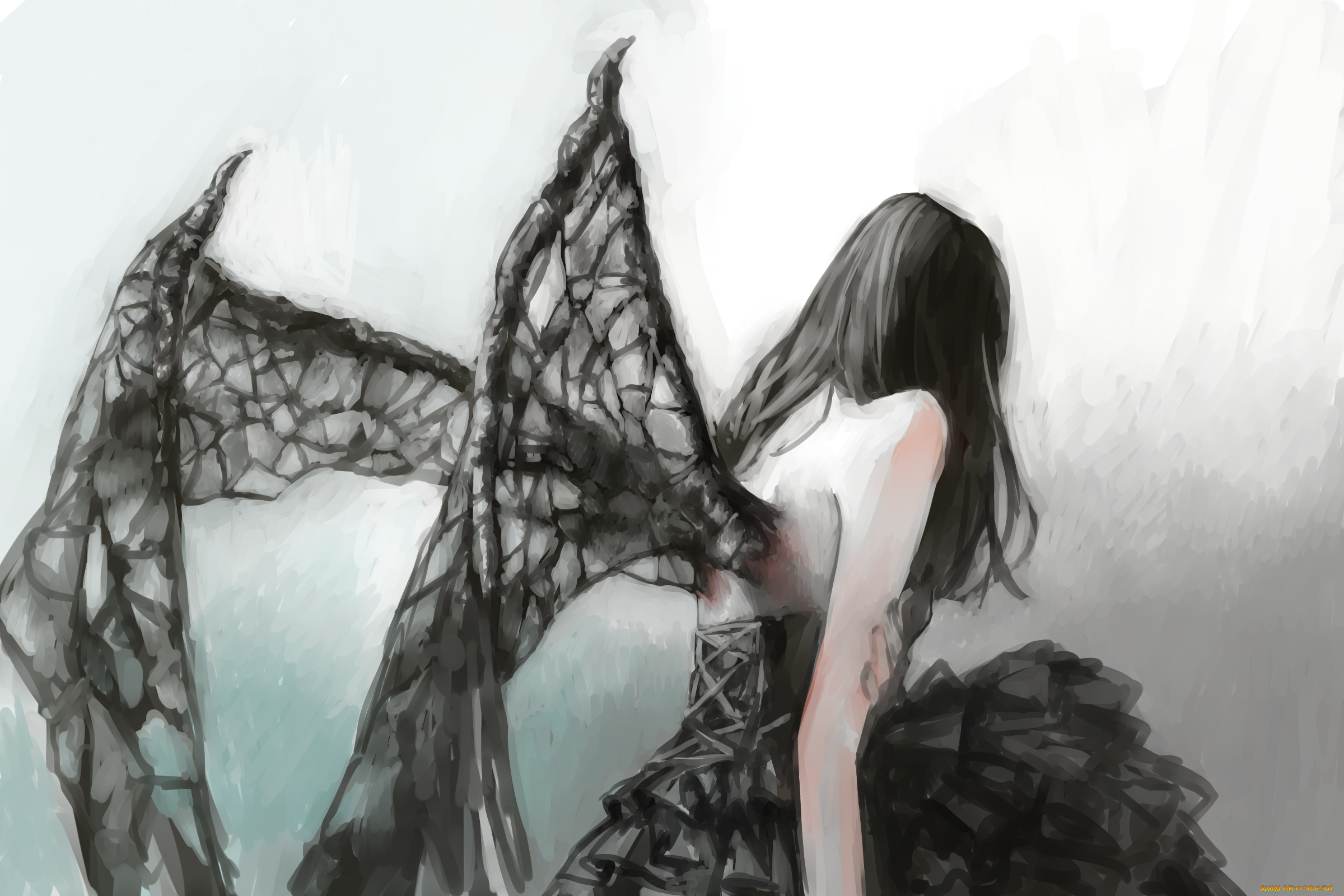 фэнтези, демоны, девушка