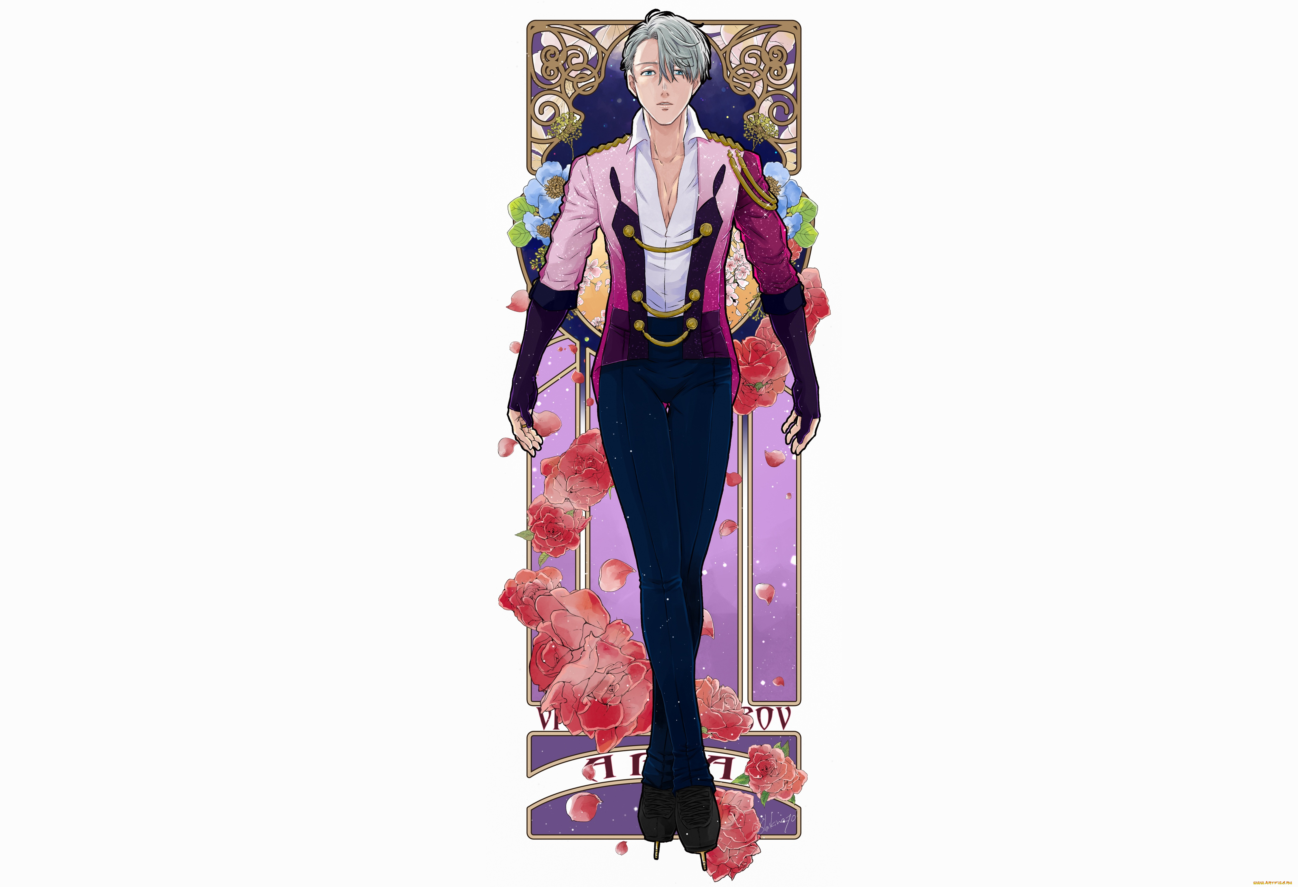 аниме, yuri, on, ice, юрий, на, льду