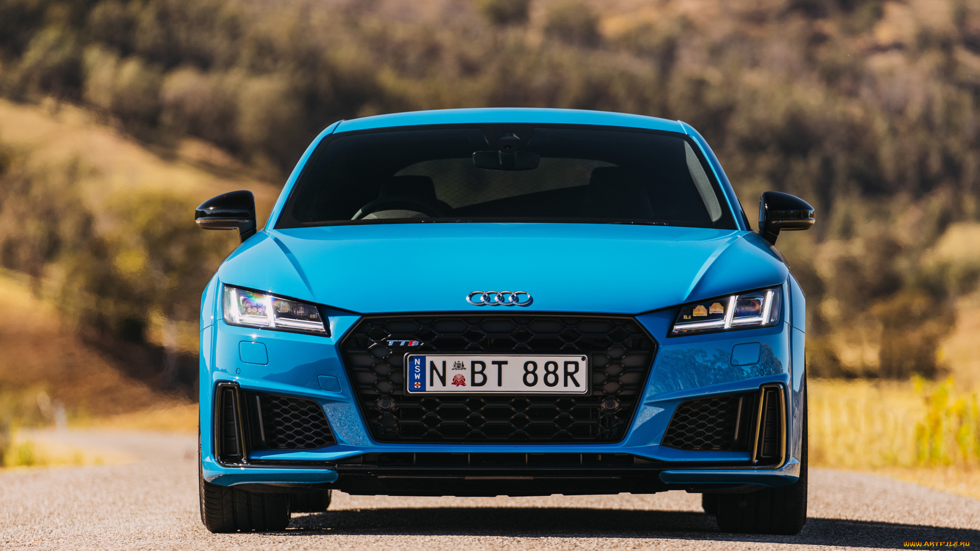 audi, tts, coupe, автомобили, audi, синий, дорога