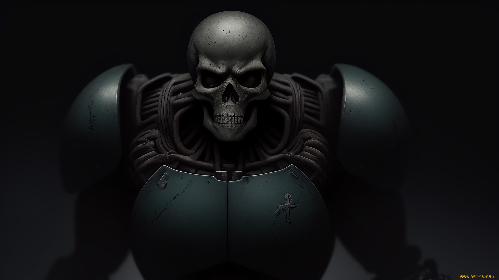 фэнтези, нежить, нейросети, графика, нейроарт, ai, art, нейронные, сети, рисунки, нейро, искусство, череп