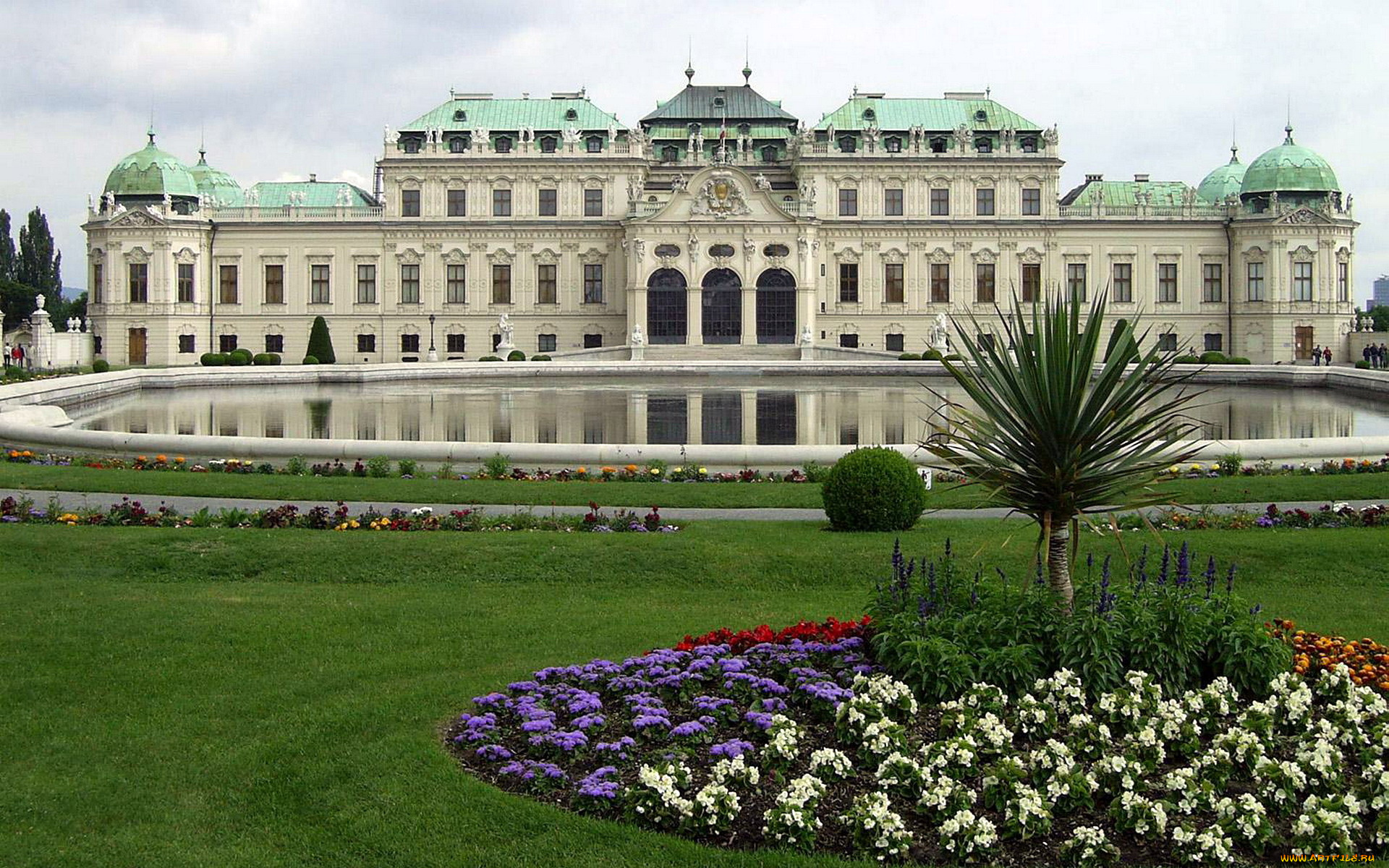 belvedere, palace, города, вена, , австрия, belvedere, palace