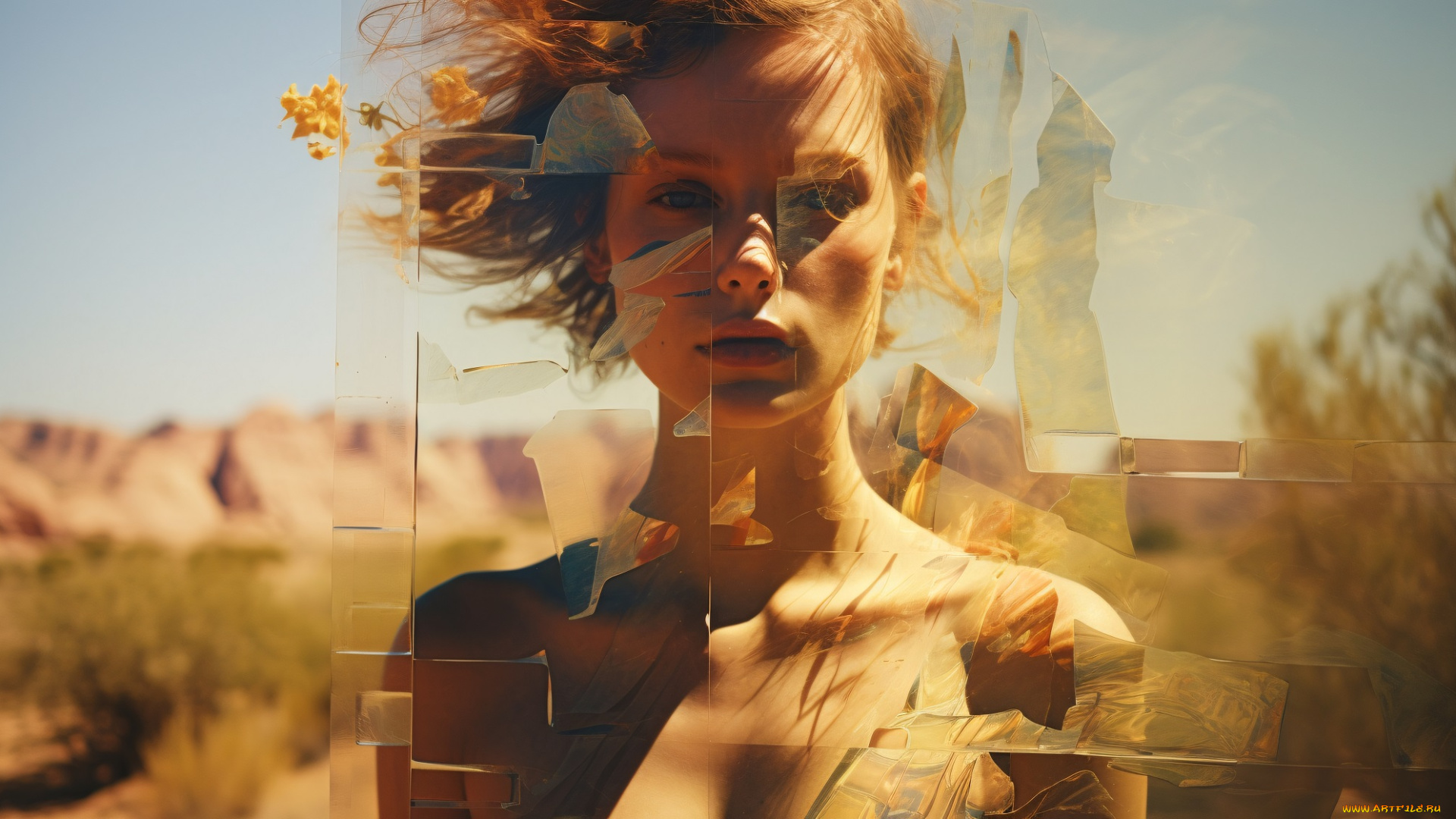 комп, , дизайн, разное, компьютерный, дизайн, девушка, нейросеть