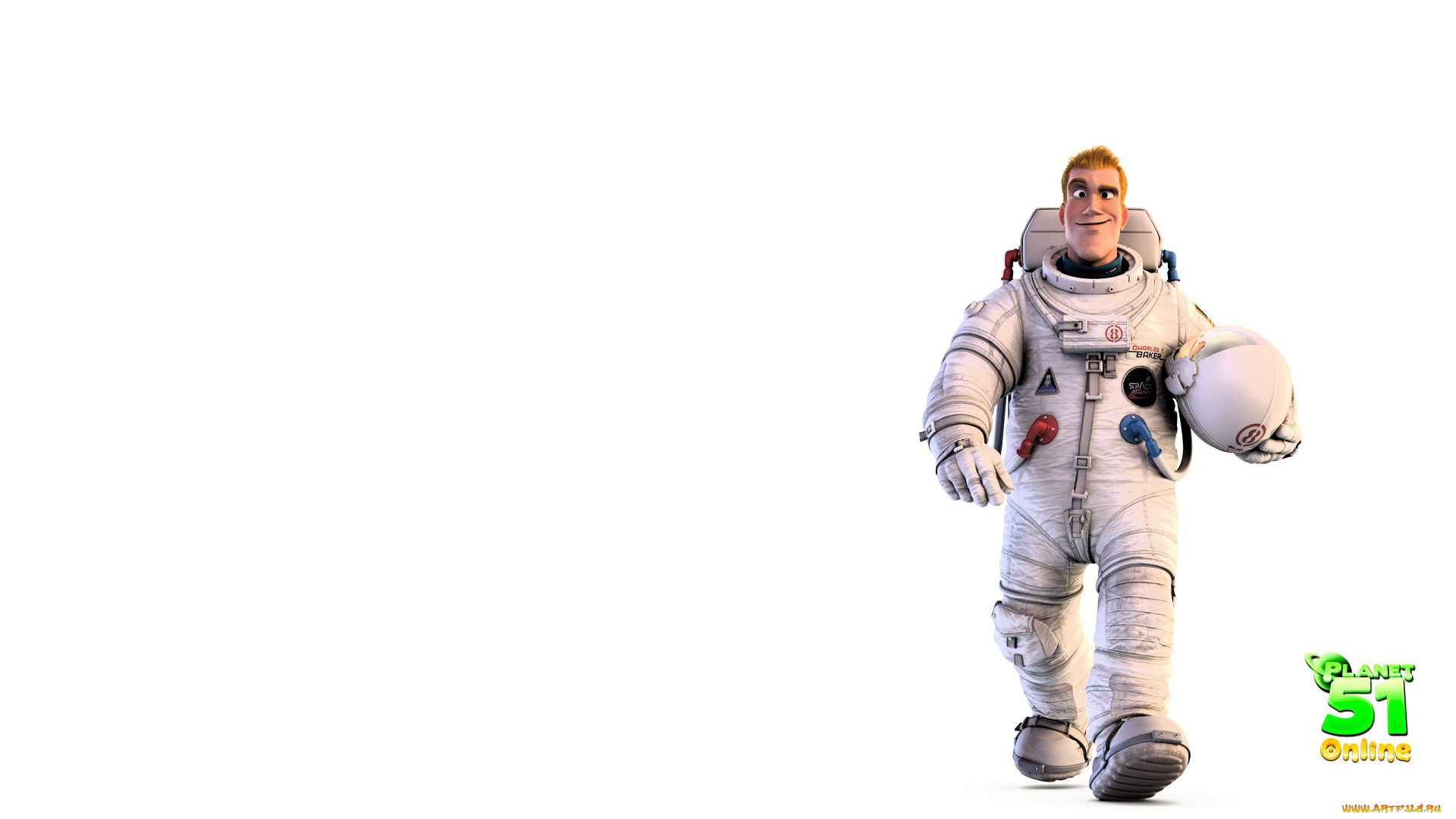 видео, игры, planet, 51, online, астронавт, скафандр, шлем