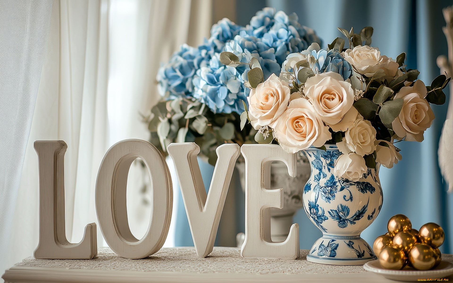 3д, графика, праздники, , holidays, букет, надпись