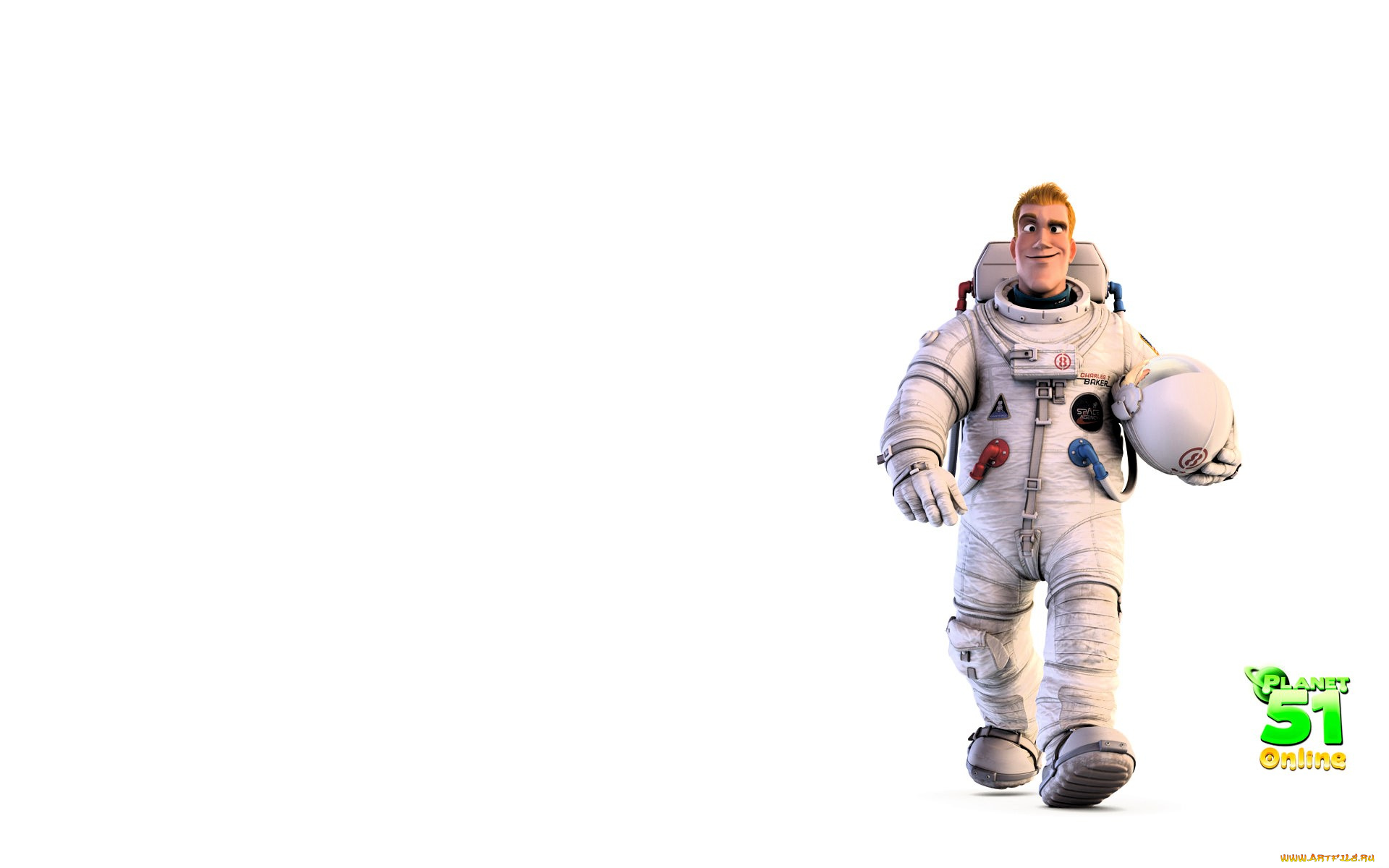 видео, игры, planet, 51, online, астронавт, скафандр, шлем