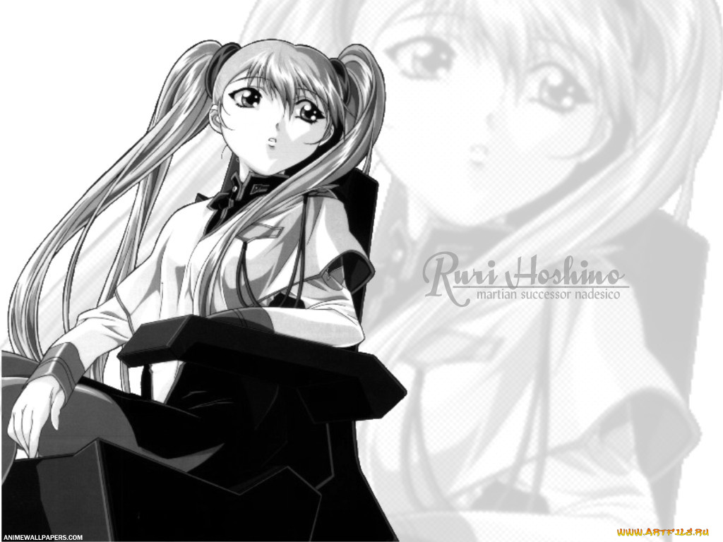 девочка, аниме, martian, successor, nadesico