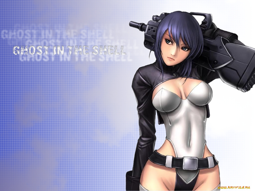 аниме, ghost, in, the, shell